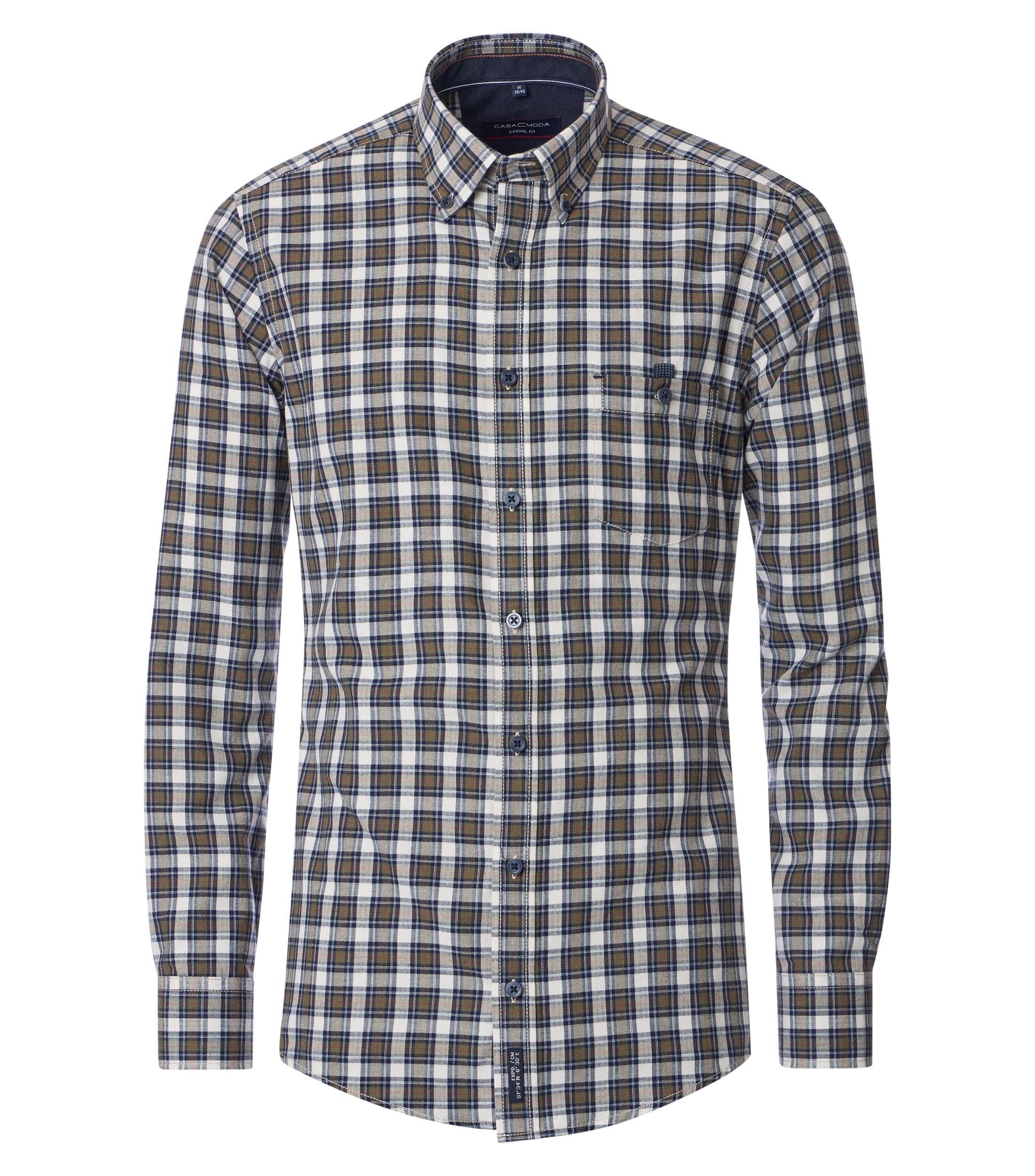 Casamoda Hemd casual fit kariert