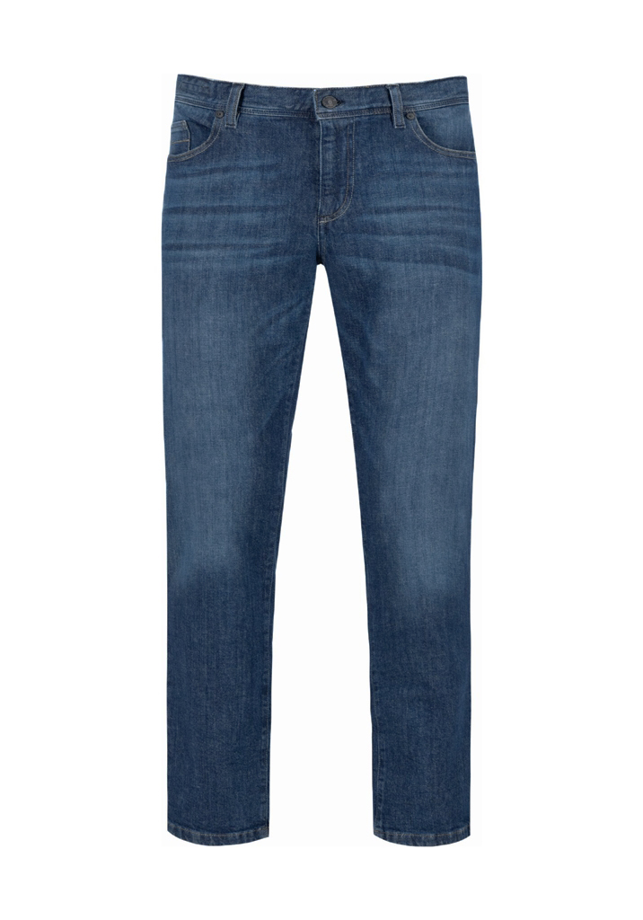 Alberto Herren Jeans Pipe - blue used 32/34