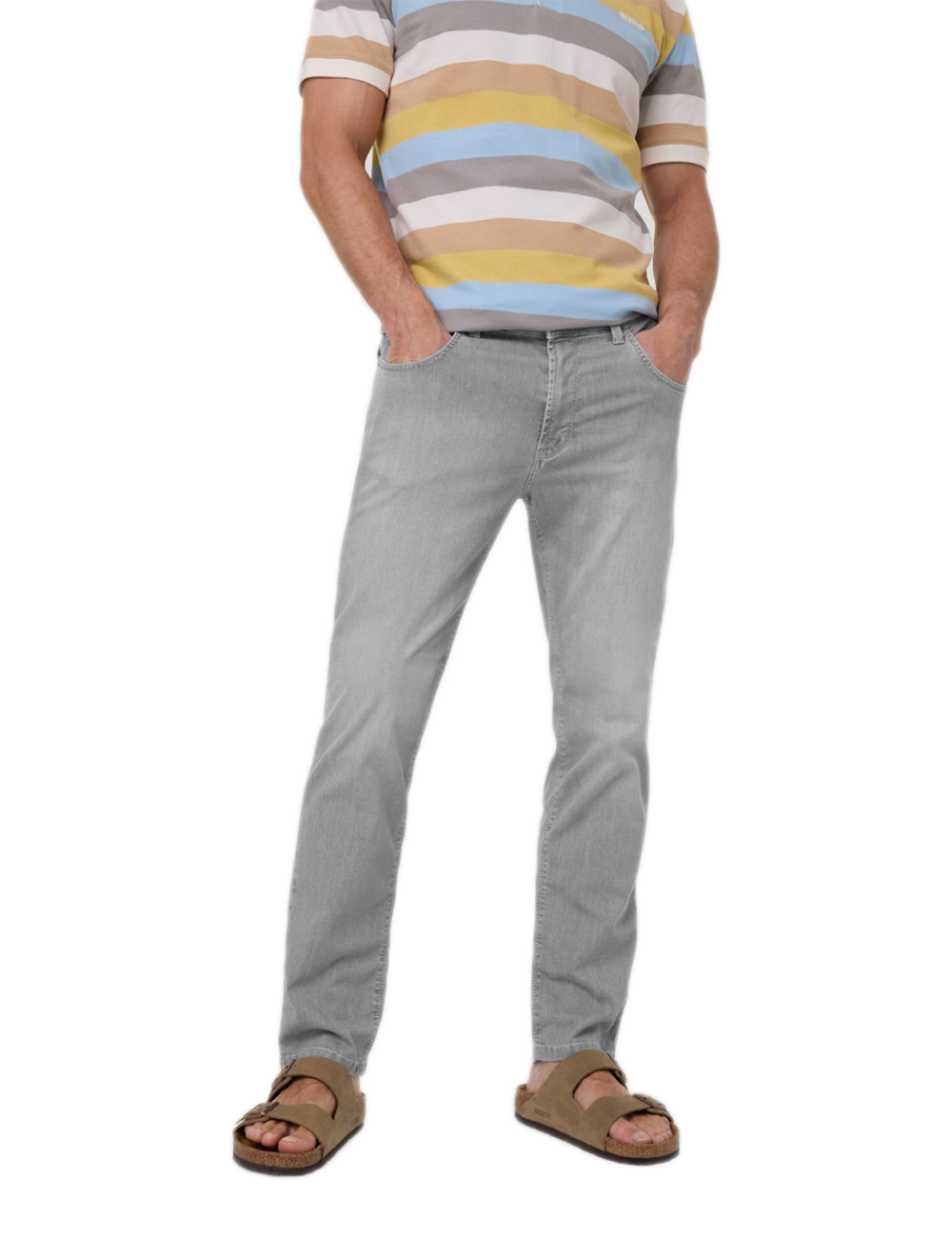 Pioneer Jeans Rando Megaflex - light grey