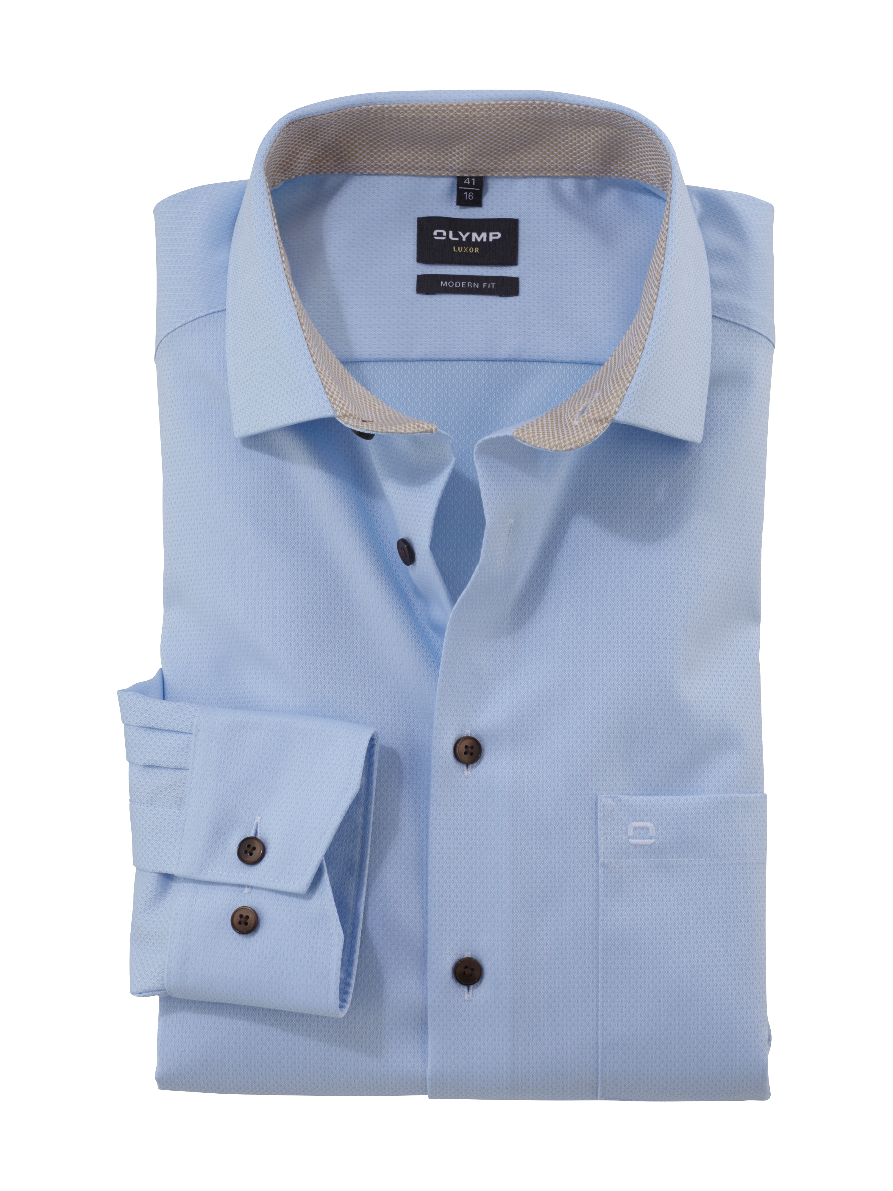 Olymp Hemd Luxor modern fit - blau