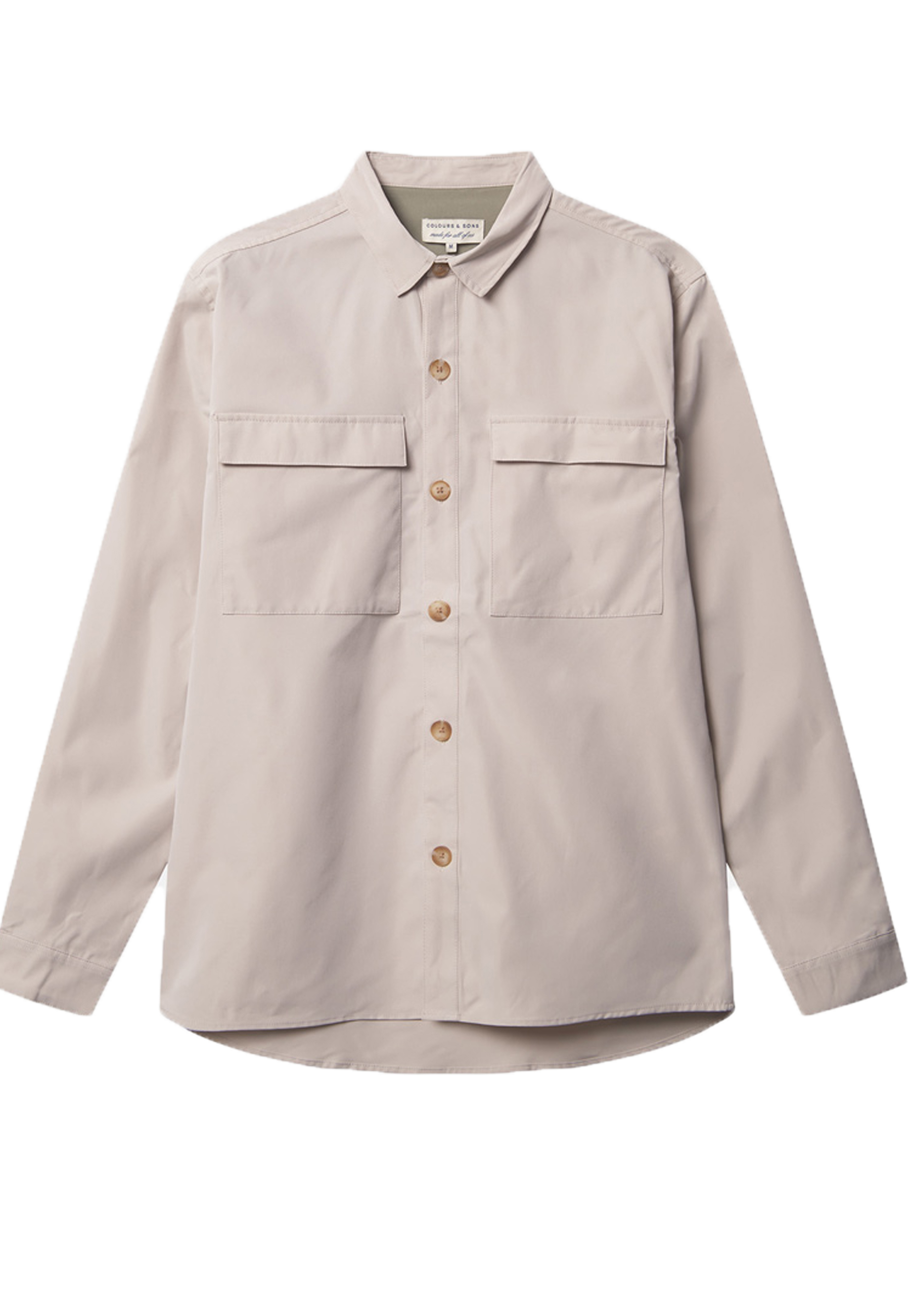 Colours & Sons Overshirt - Offwhite