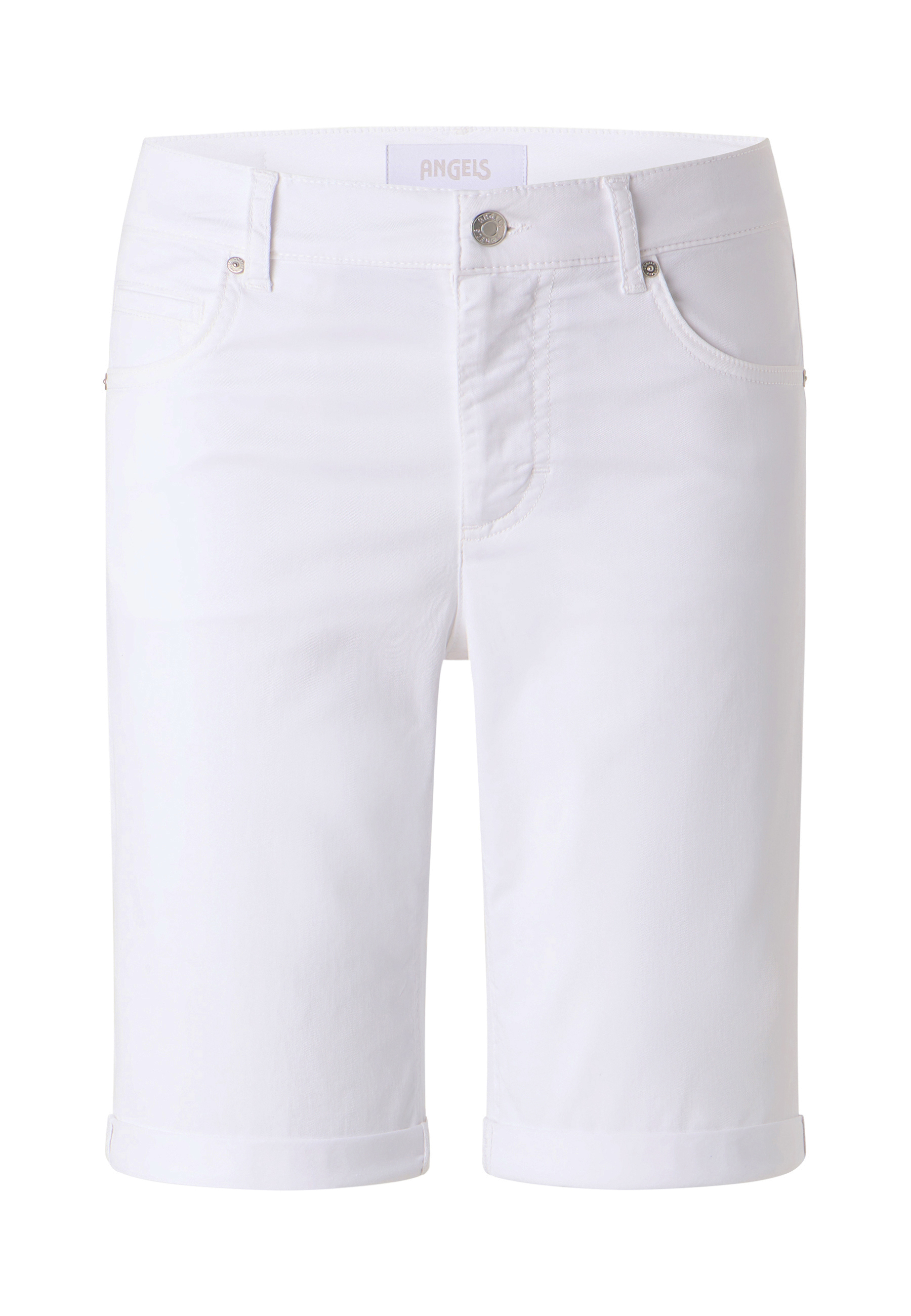 Angels Damen Bermuda Shorts - weiß