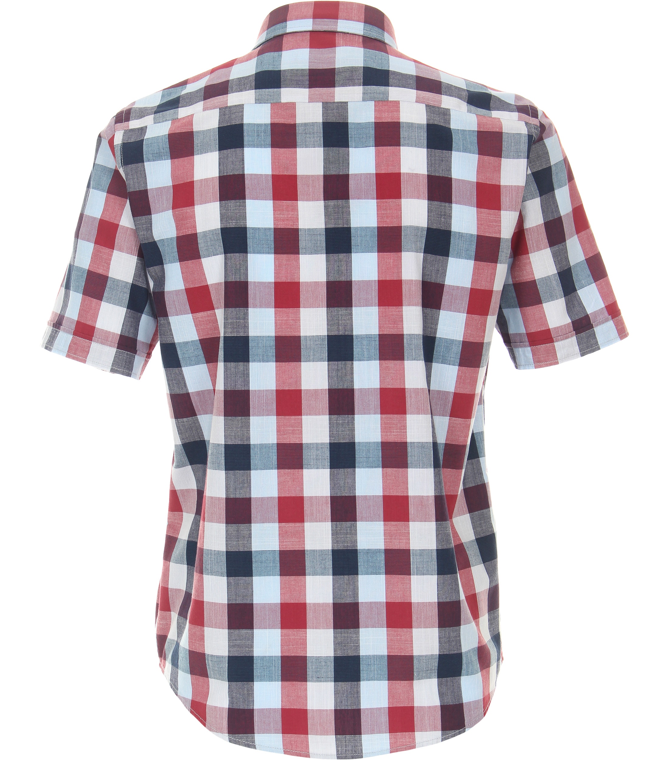 Casamoda Hemd 1/2 Arm kariert