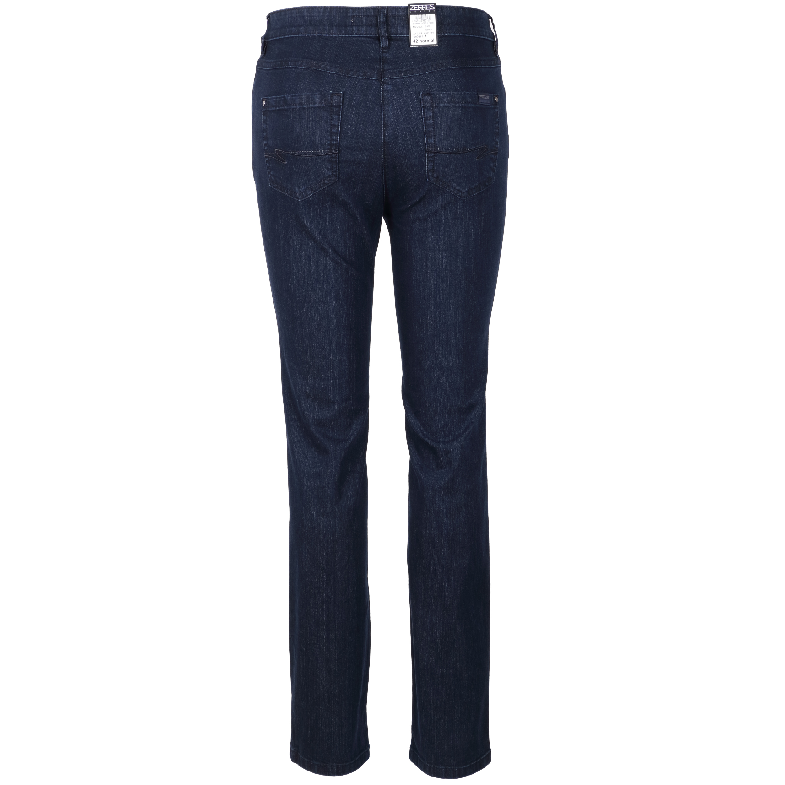 Zerres Damen Jeans Cora comfort S 19 dunkelblau