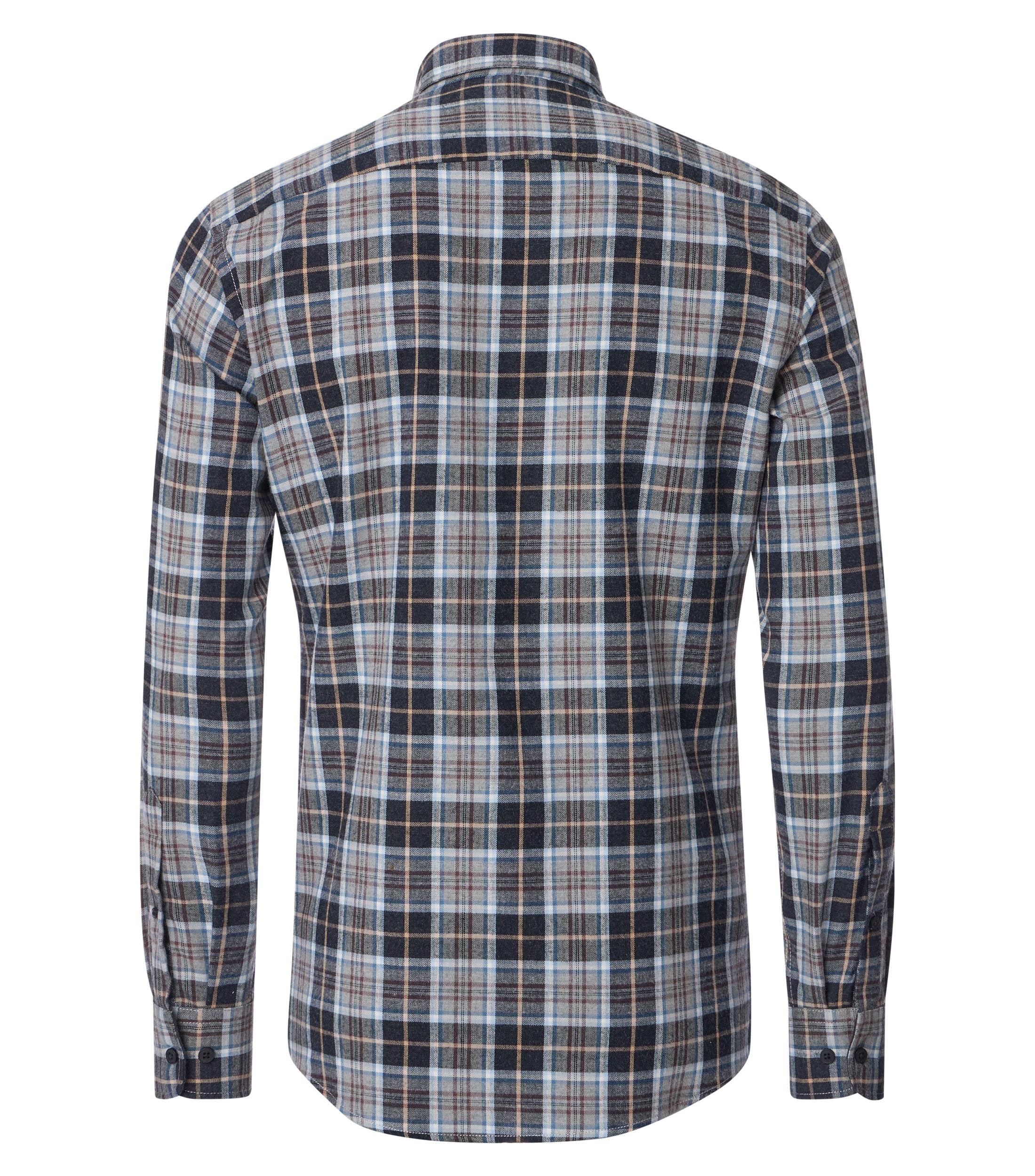 Casamoda Flanellhemd comfort fit kariert