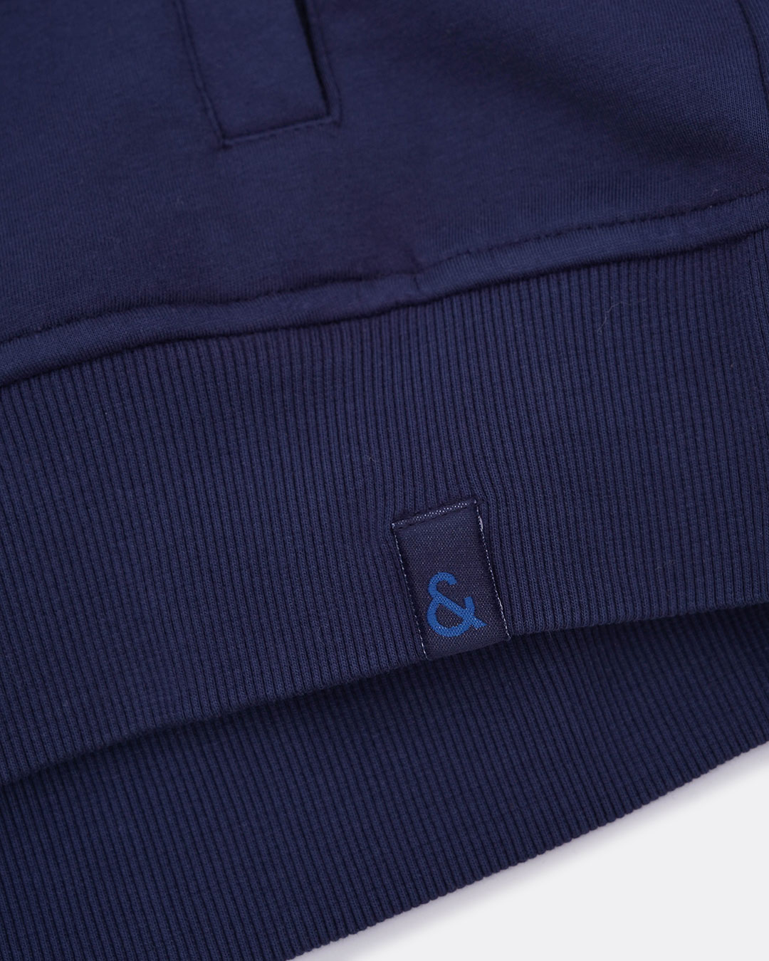 Colours & Sons Herren Hoodie-Zip Jacke - blau XL
