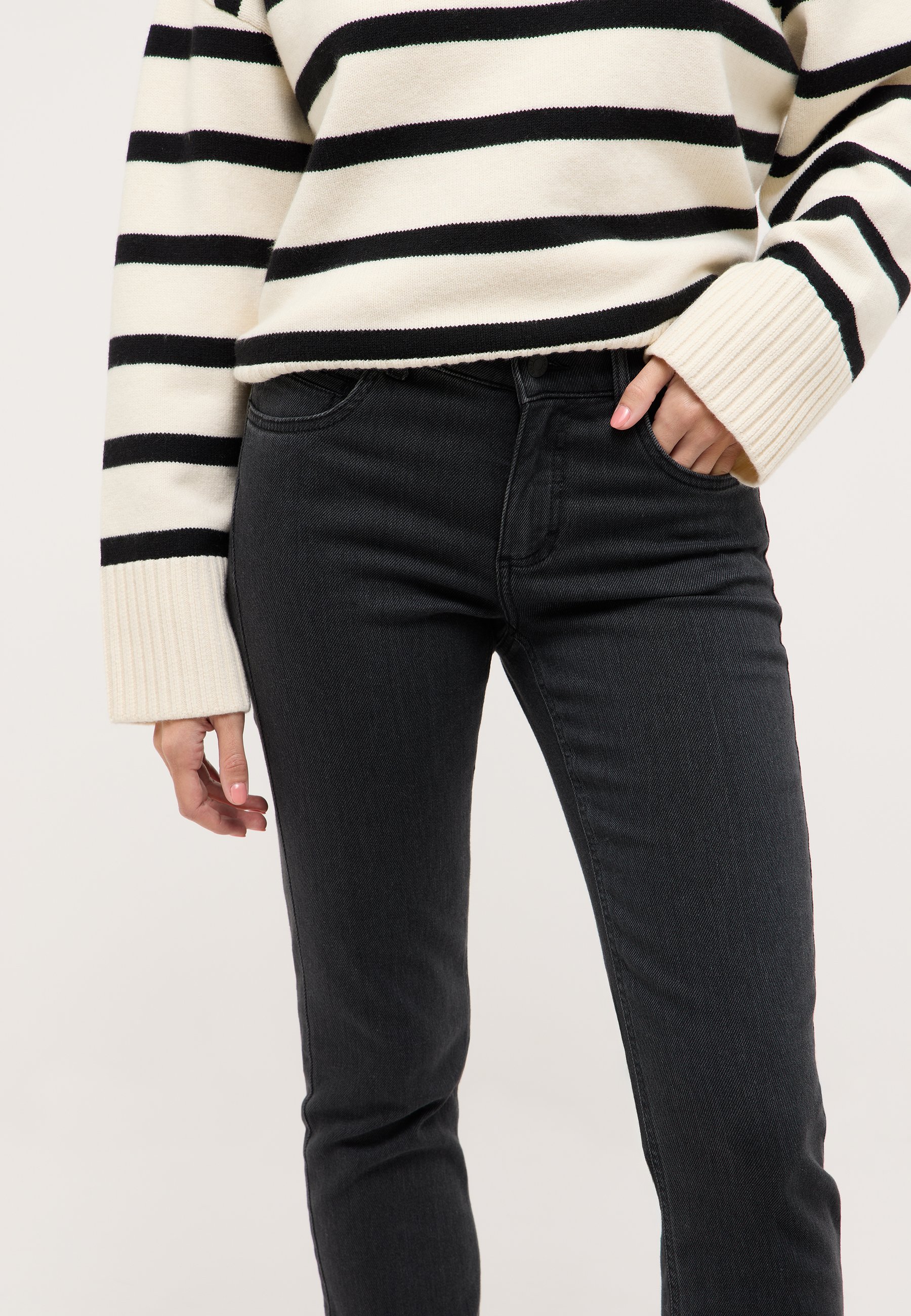 Angels Jeans Winter Denim - anthrazit 46