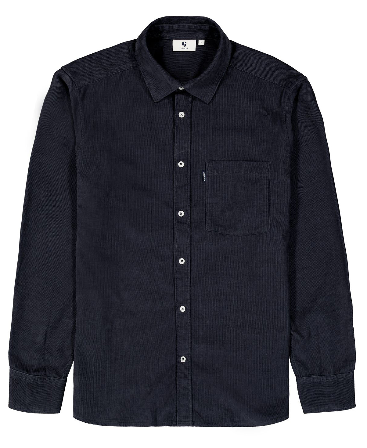 Garcia Herren Cordhemd - dunkelblau XL