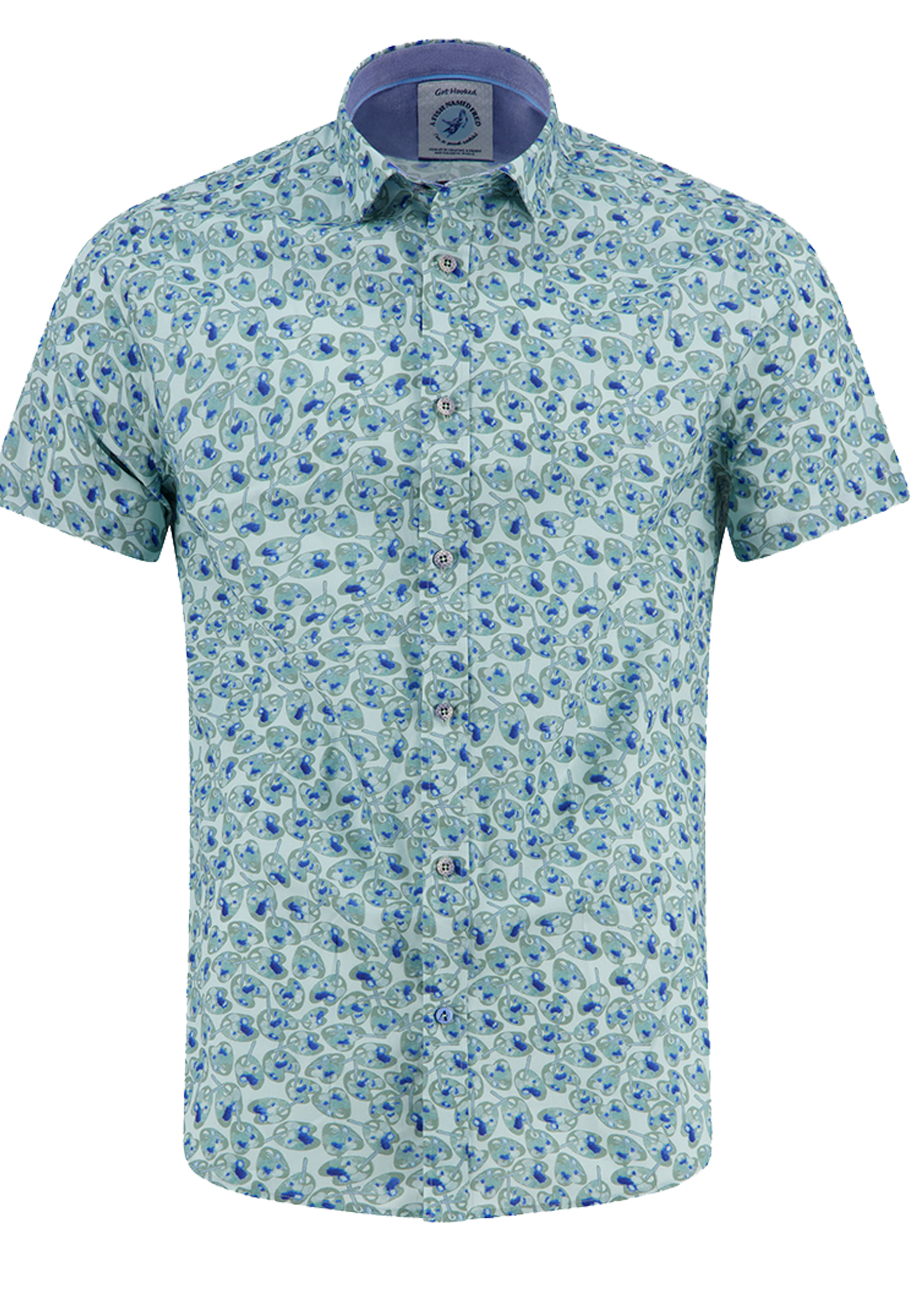 A Fish named Fred Hemd 1/2 Arm - Print