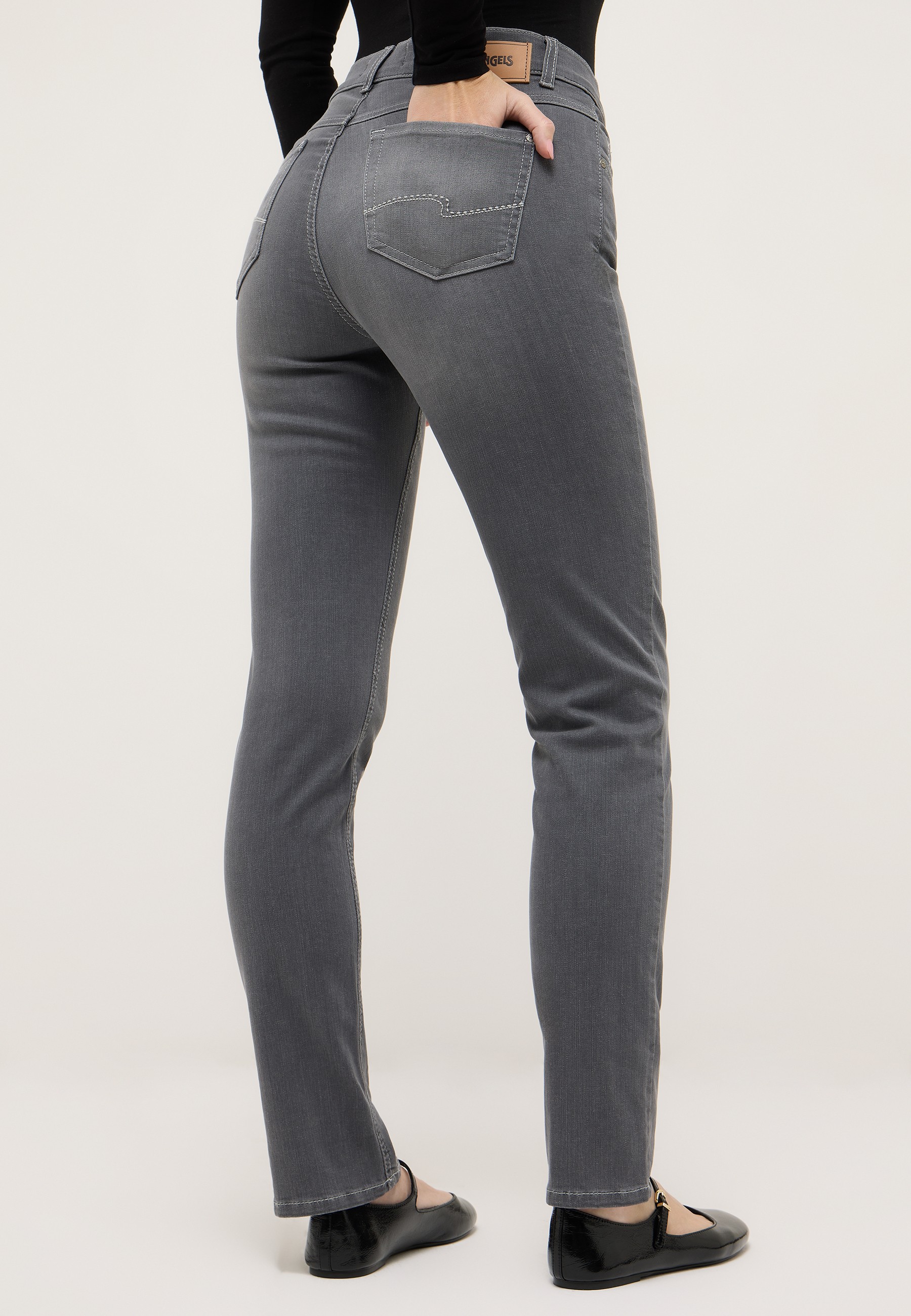 Angels Damen Jeans Cici - grey used 44