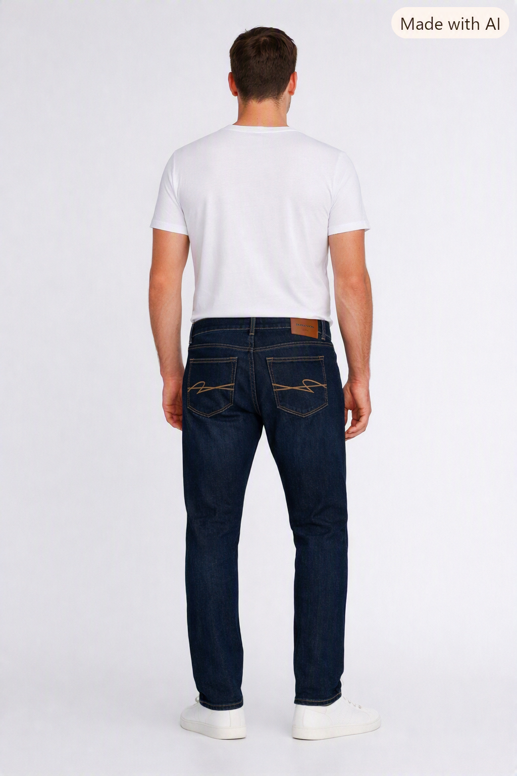 Pierre Cardin Jeans Lyon dark blue raw Denim 40/32