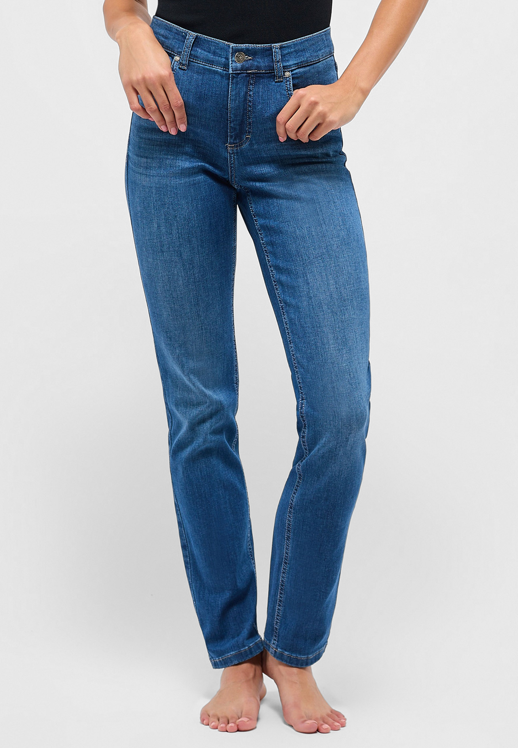 Angels Damen Jeans Cici - mid blue