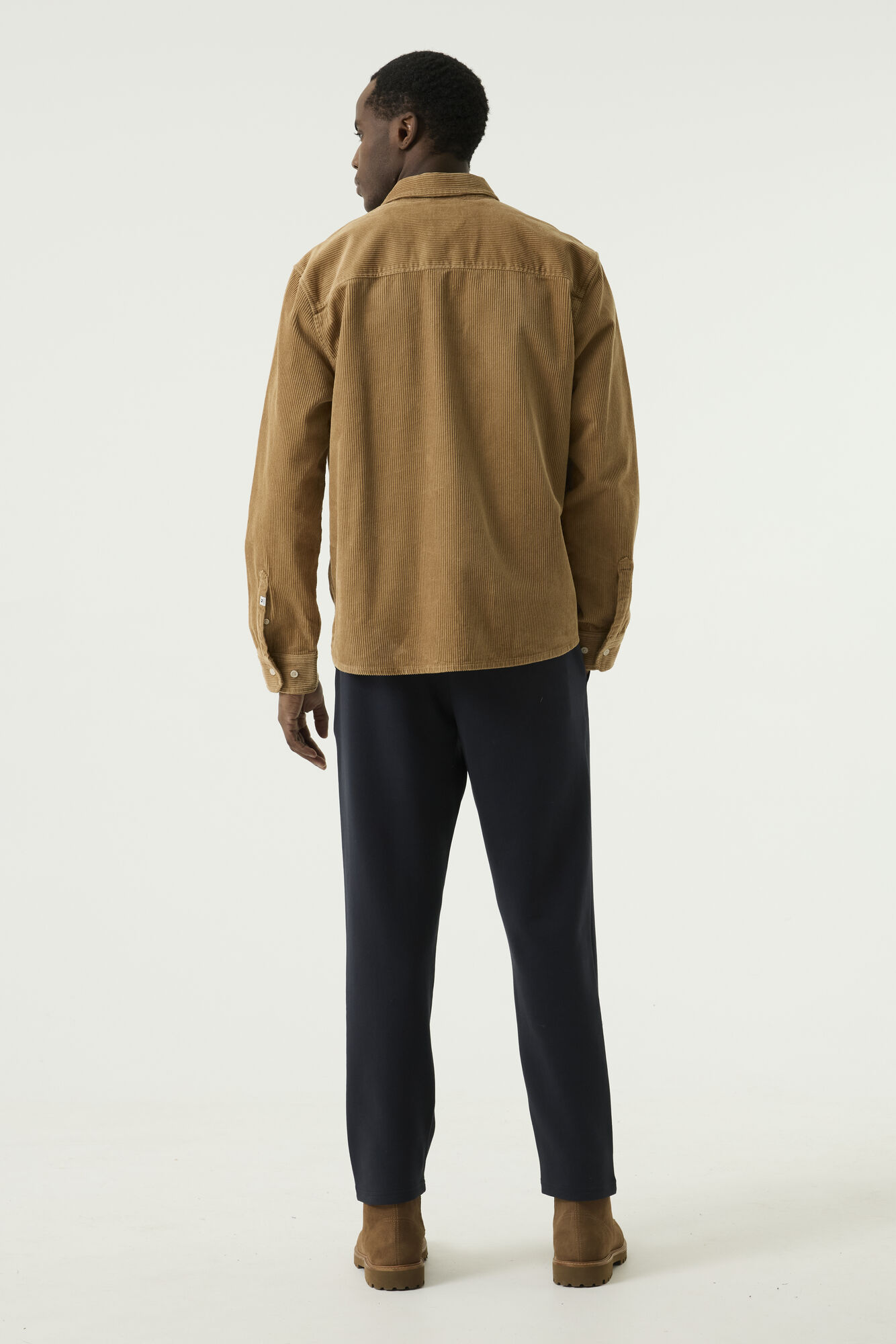 Garcia  Cordhemd  in  Camel XXL