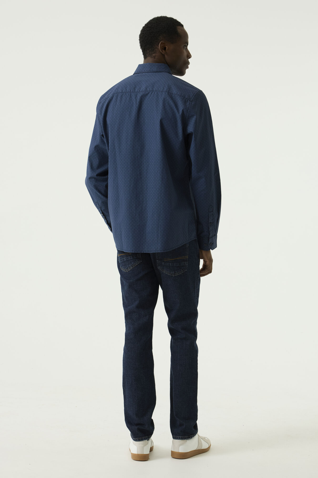Garcia Herrenhemd in Navy XXL