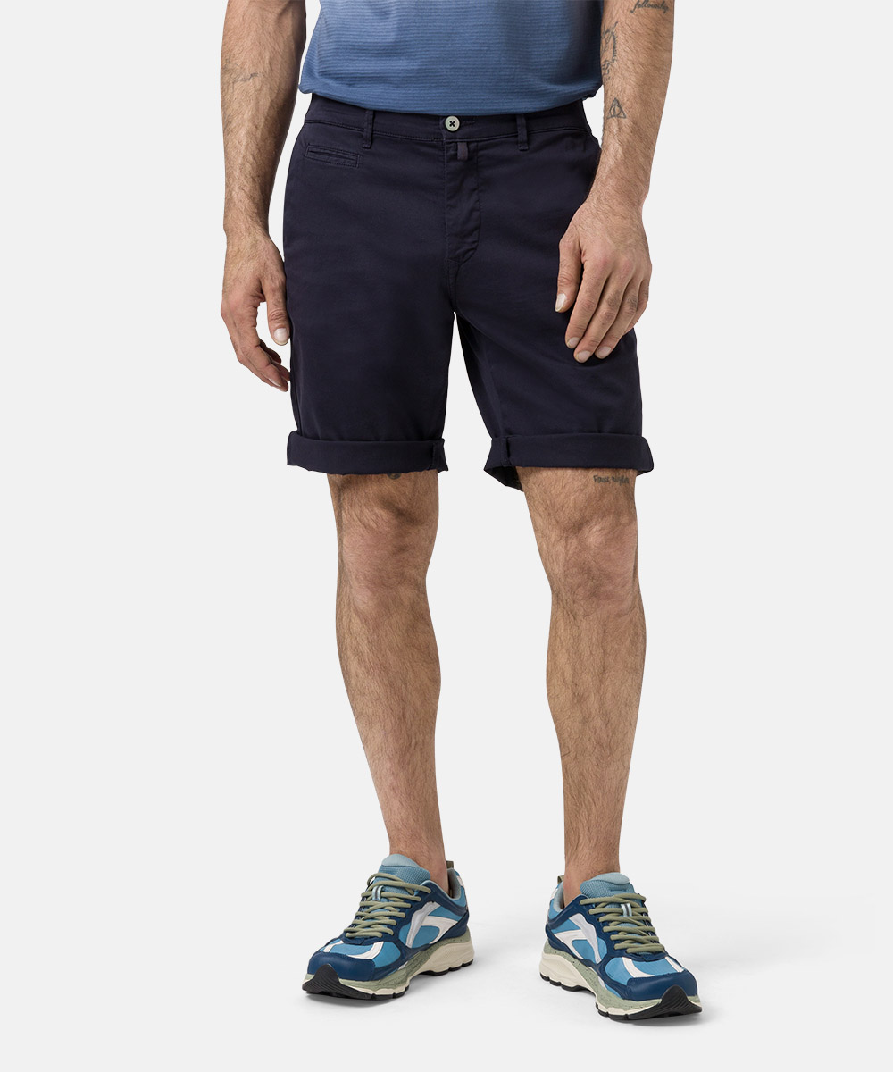 Pierre Cardin Herren Bermuda Shorts - dunkelblau