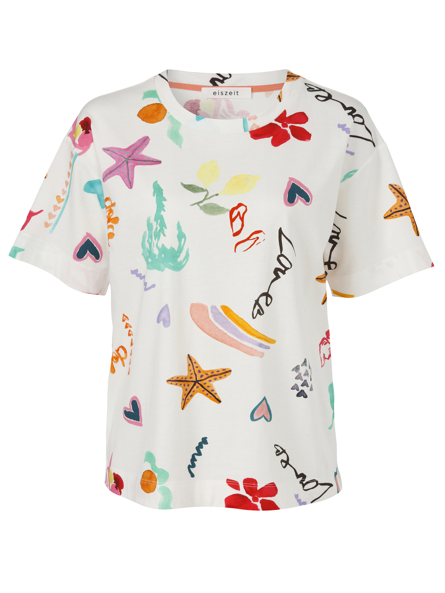 Eiszeit T-Shirt Rundhals 1/2 Arm Druck 38