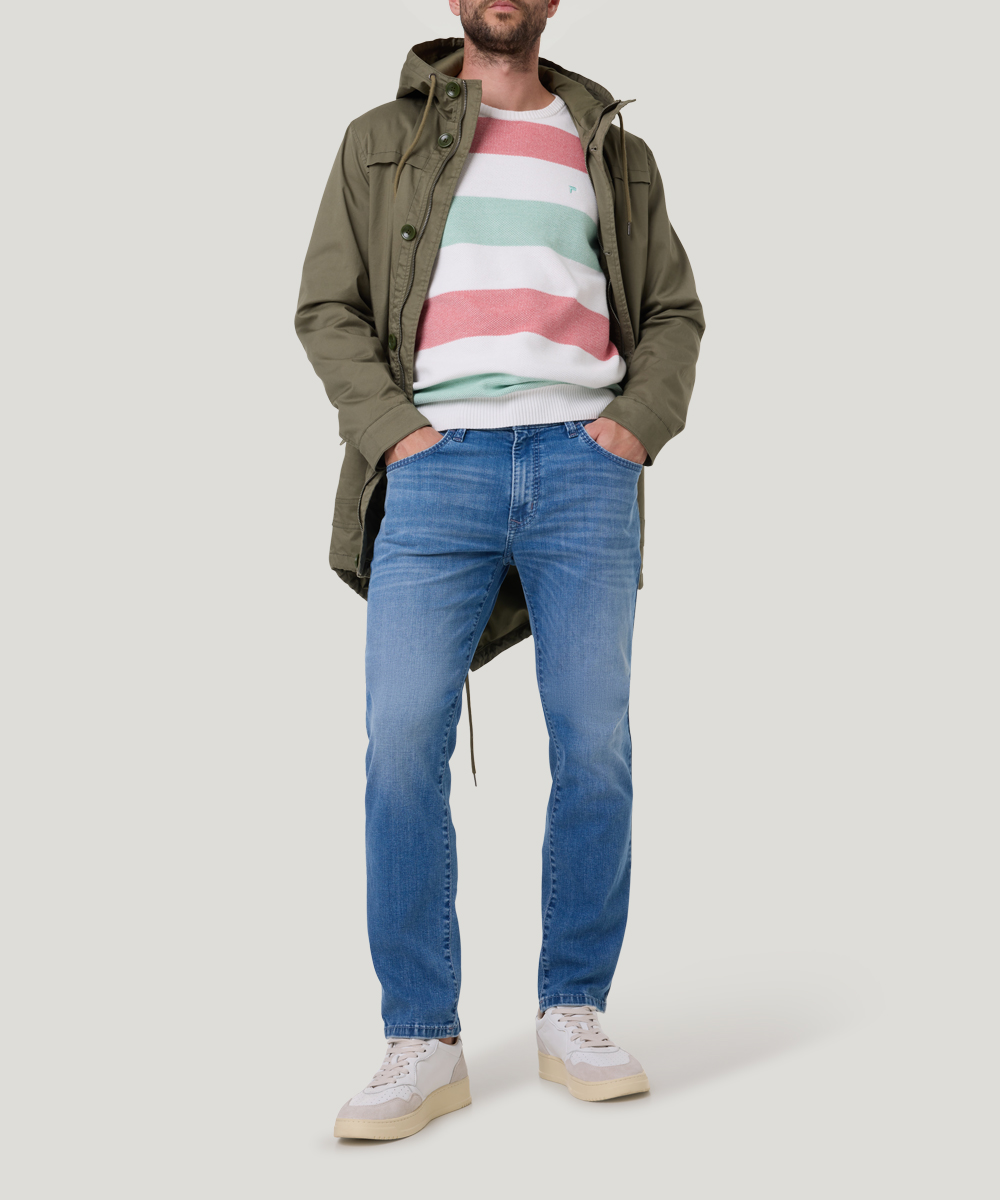 Pioneer Herren Jeans Rando - ocean blue