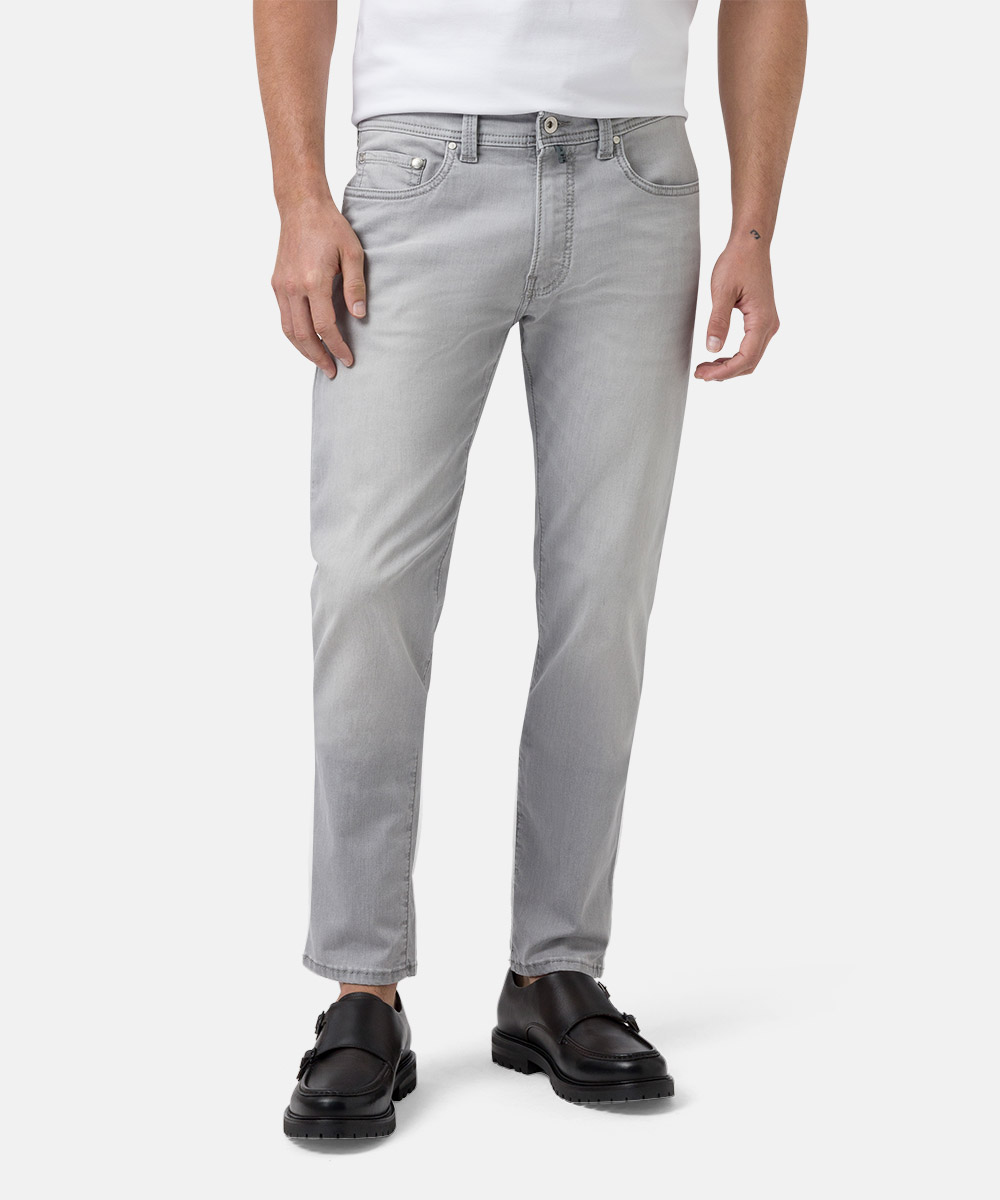 Pierre Cardin Herren Jeans Lyon - silver used