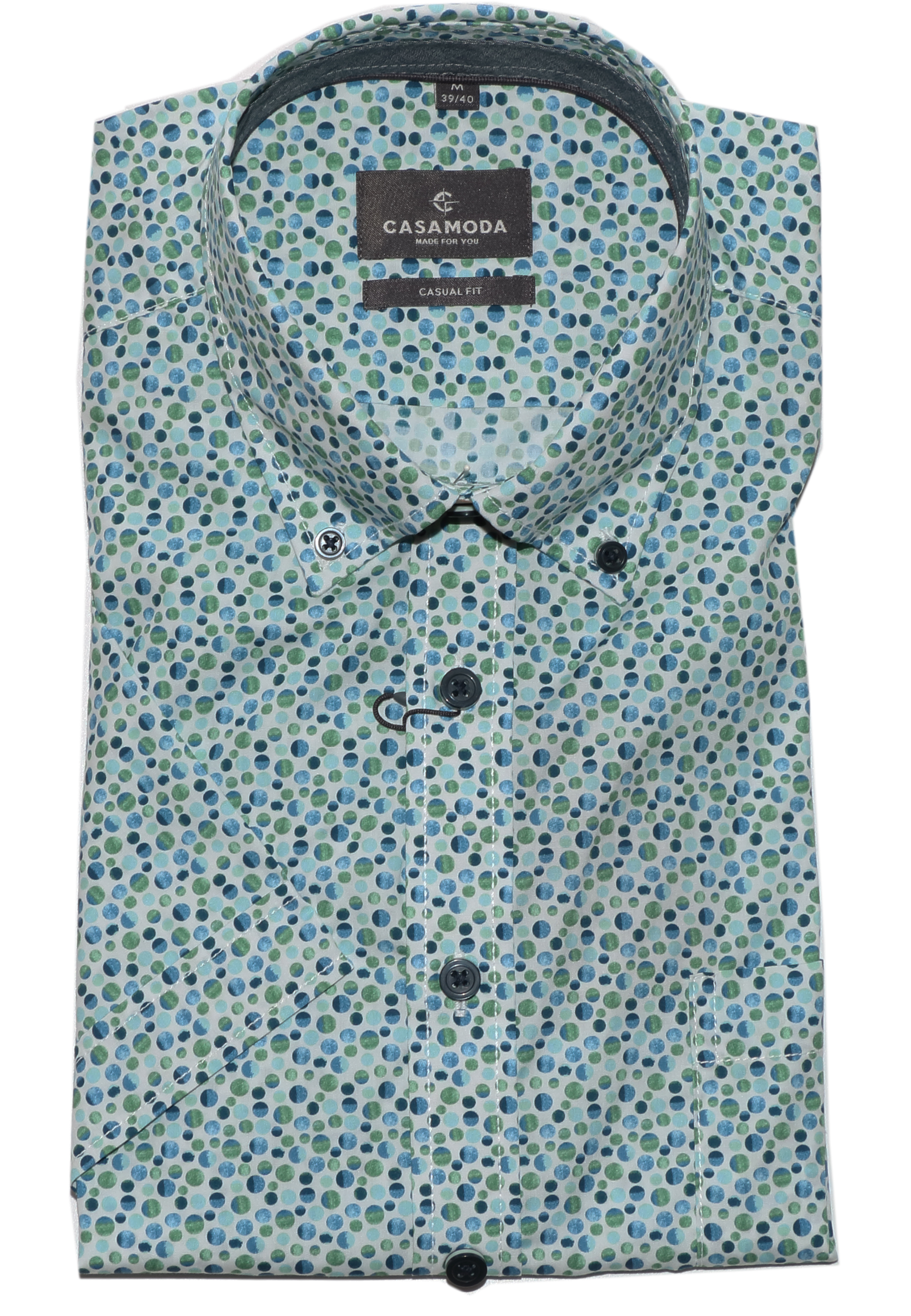 Casamoda Hemd 1/2 Arm casual allover Print