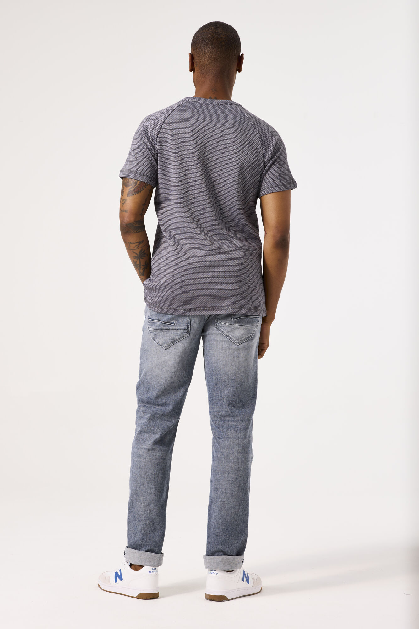 Garcia Herren T-Shirt - grau XXL