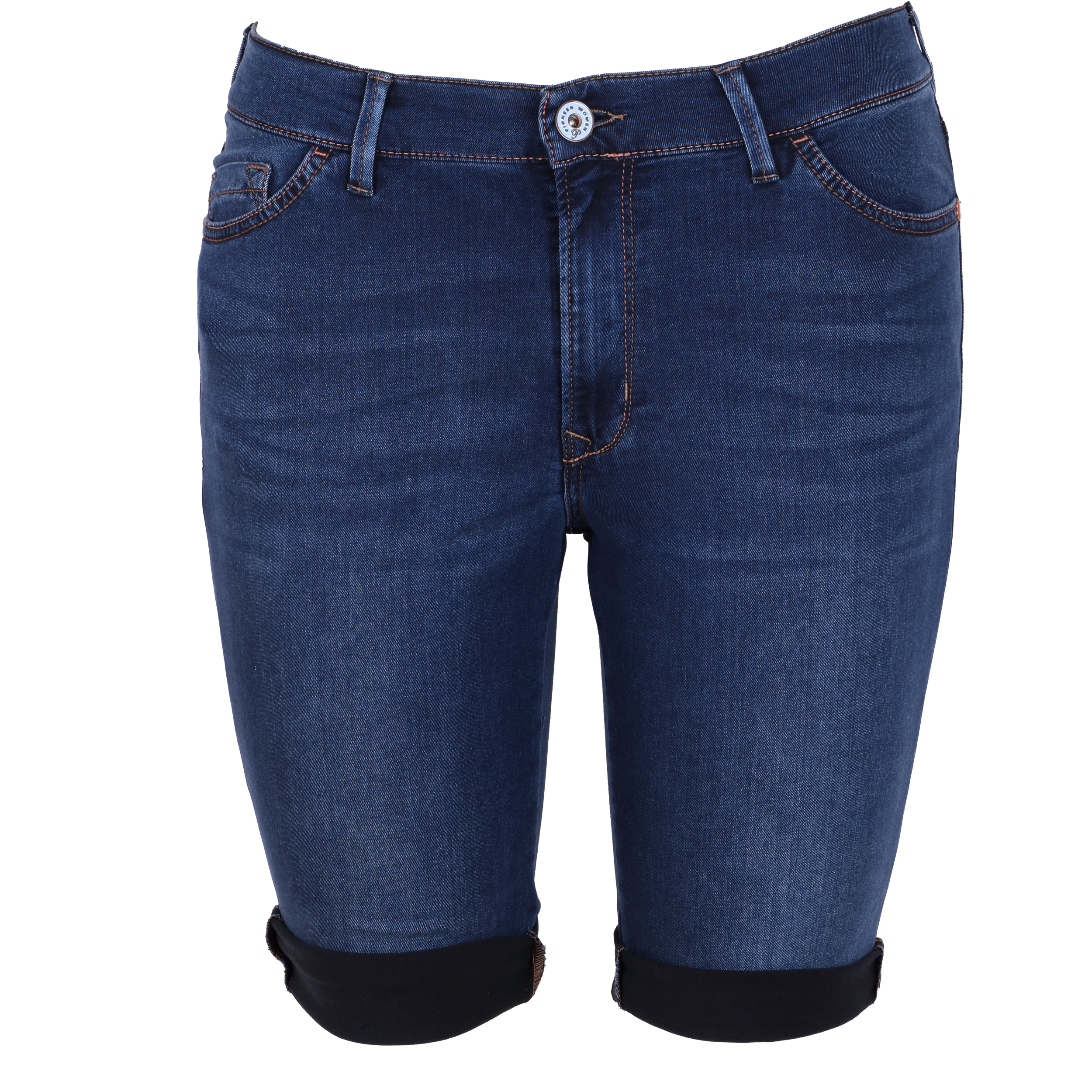 Pioneer Damen Jeans-Shorts 36 blau
