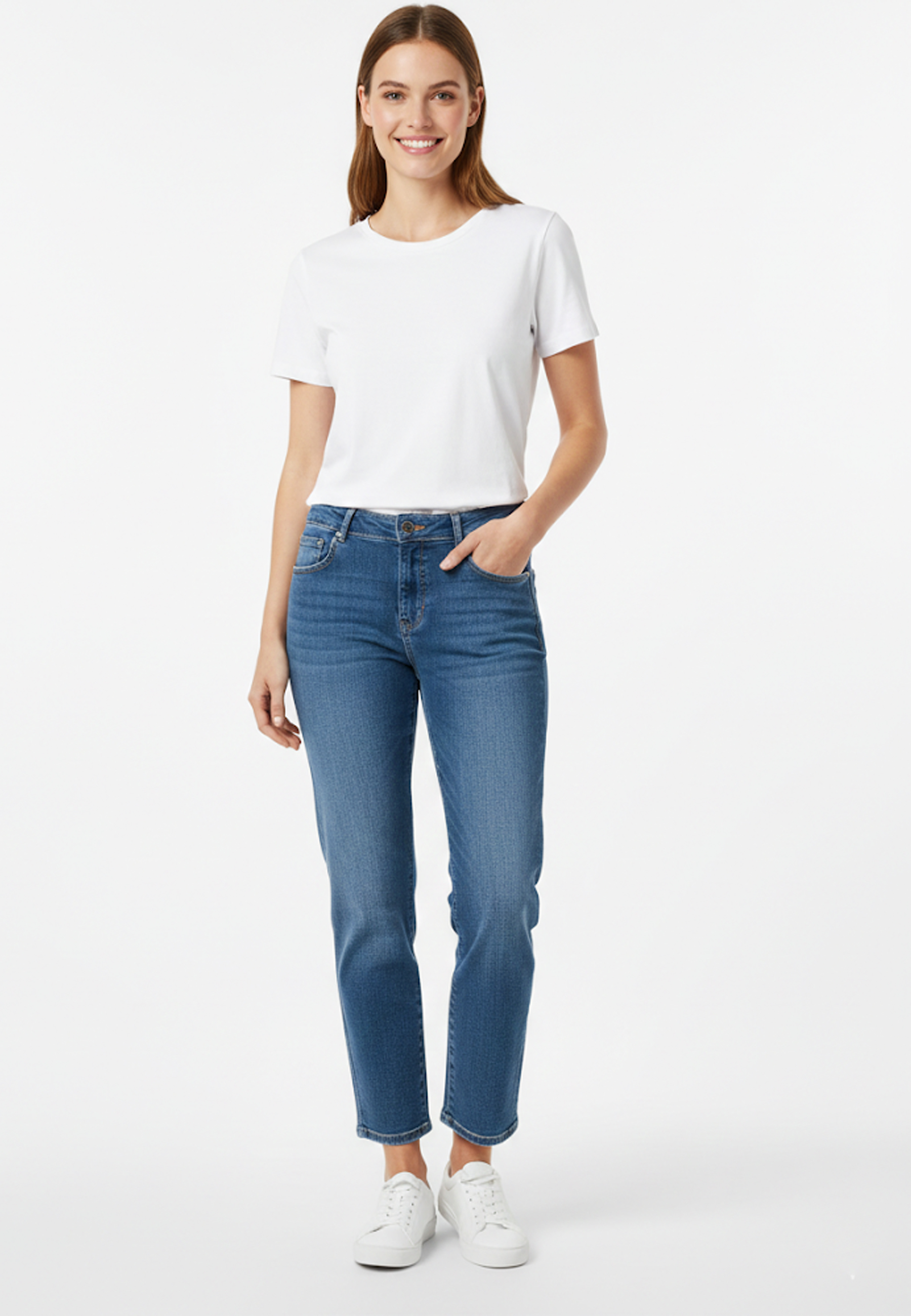 Angels Damen Jeans Cira 7/8 Länge