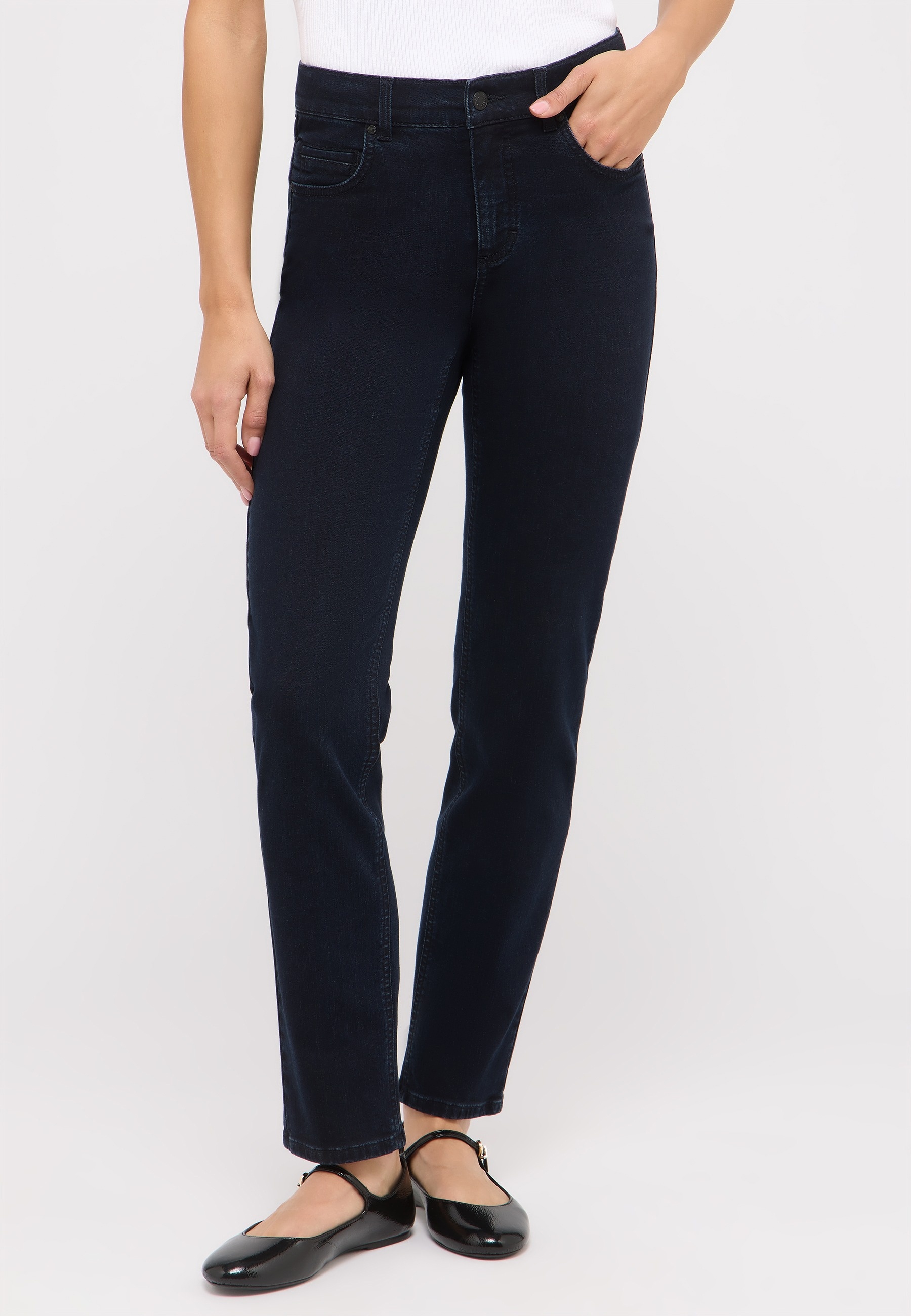 Angels Damen Jeans Cici - dunkelblau