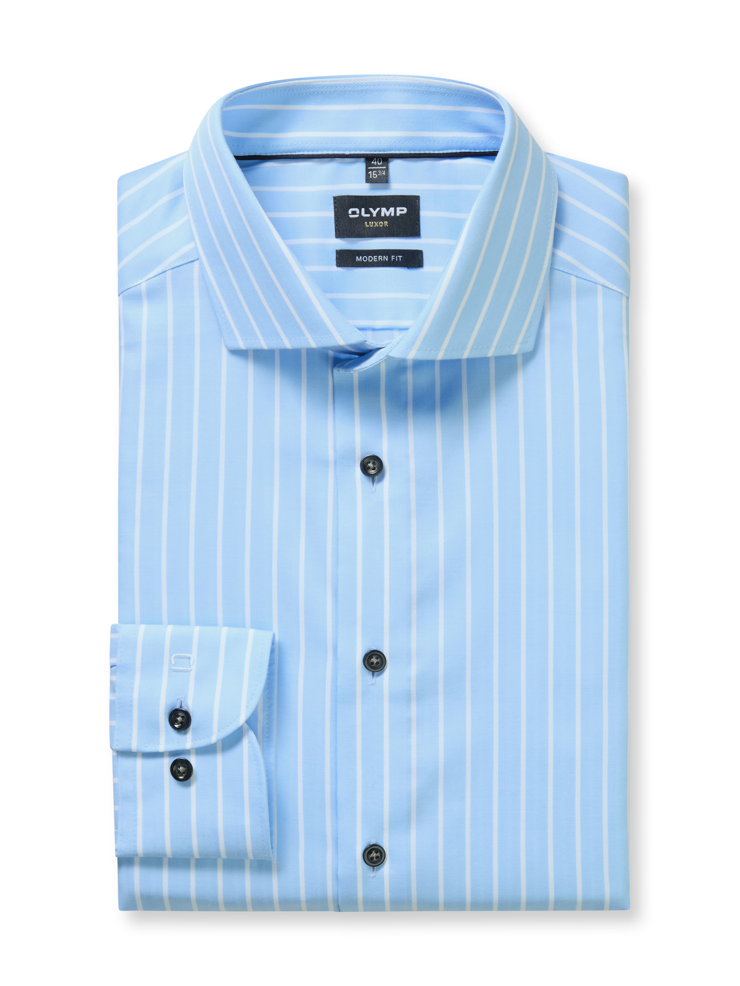 Olymp Hemd Luxor modern fit - royal blue