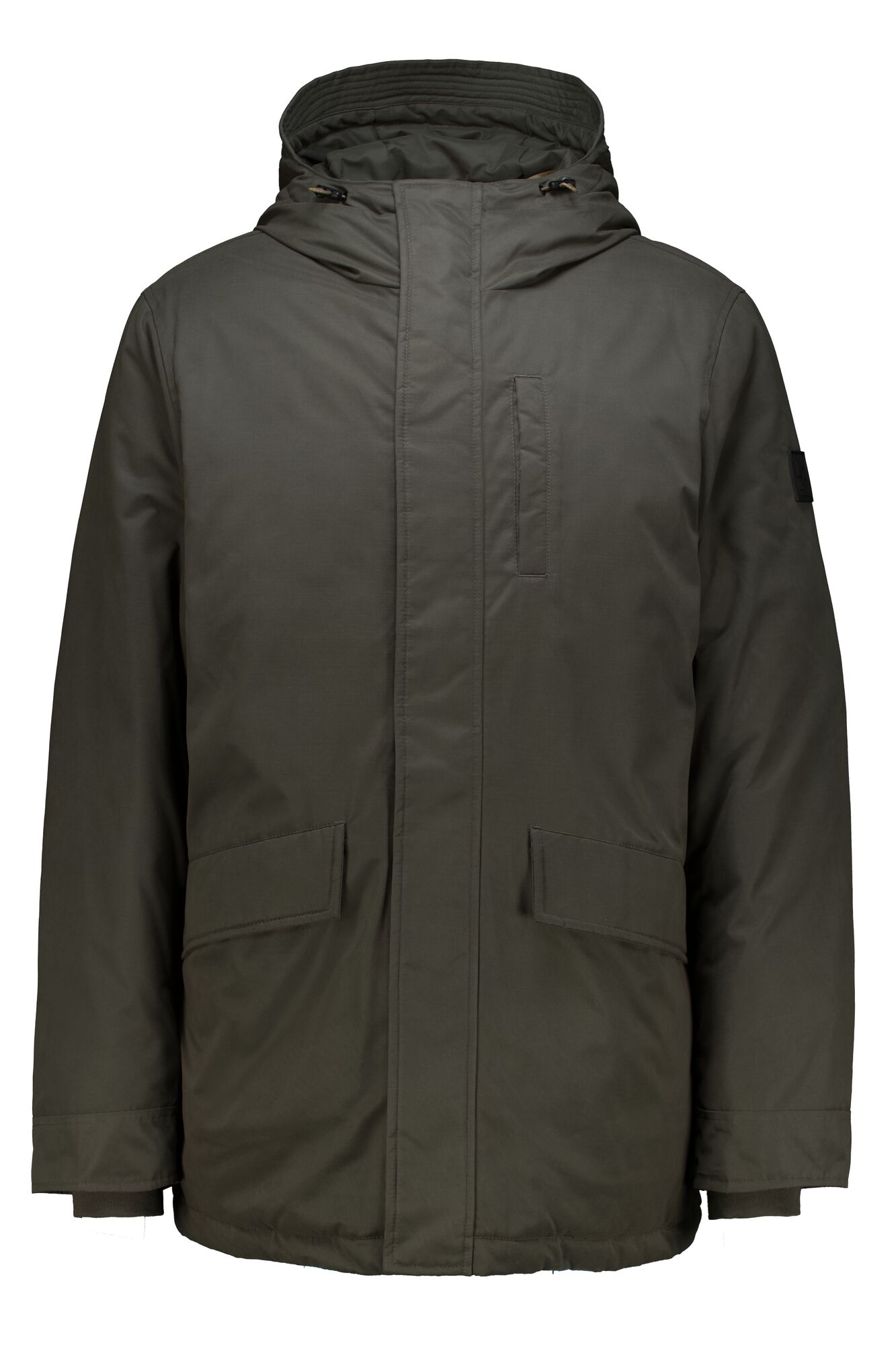 Garcia Herren Winterjacke mit Kapuze Olivgrün XXL