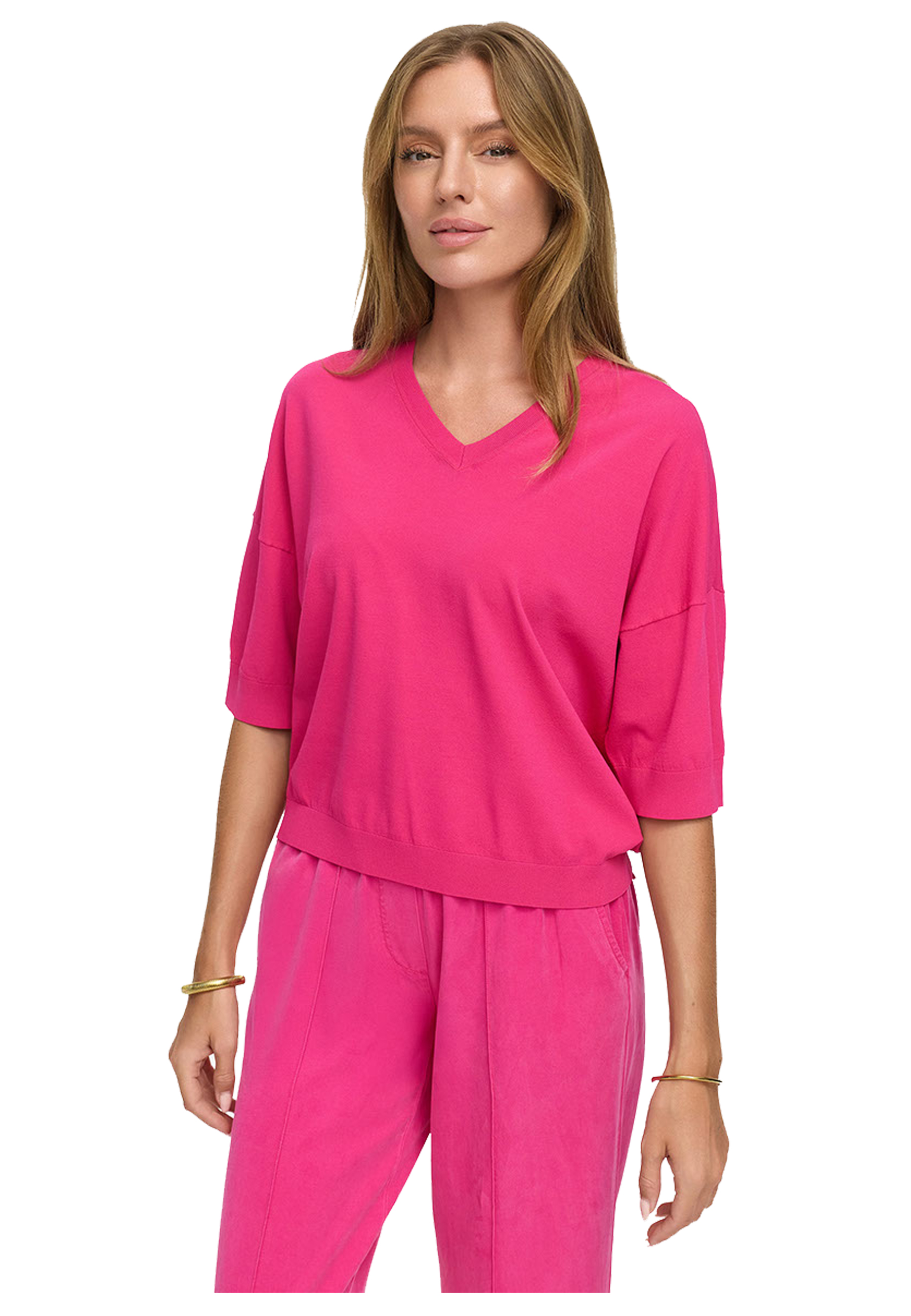 Catnoir Blusenshirt 1/2 Arm - pink
