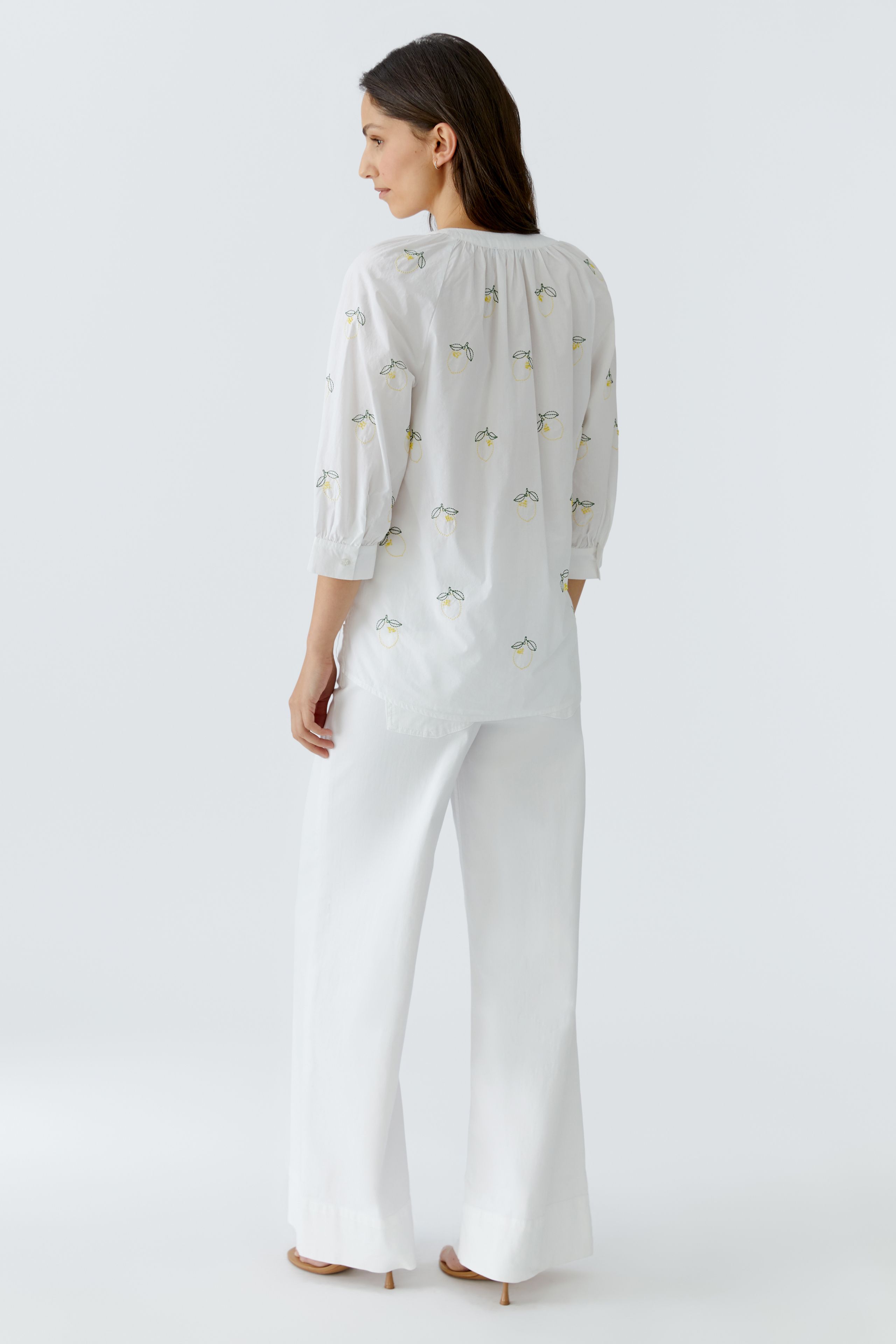 Oui Bestickte Tunika 42