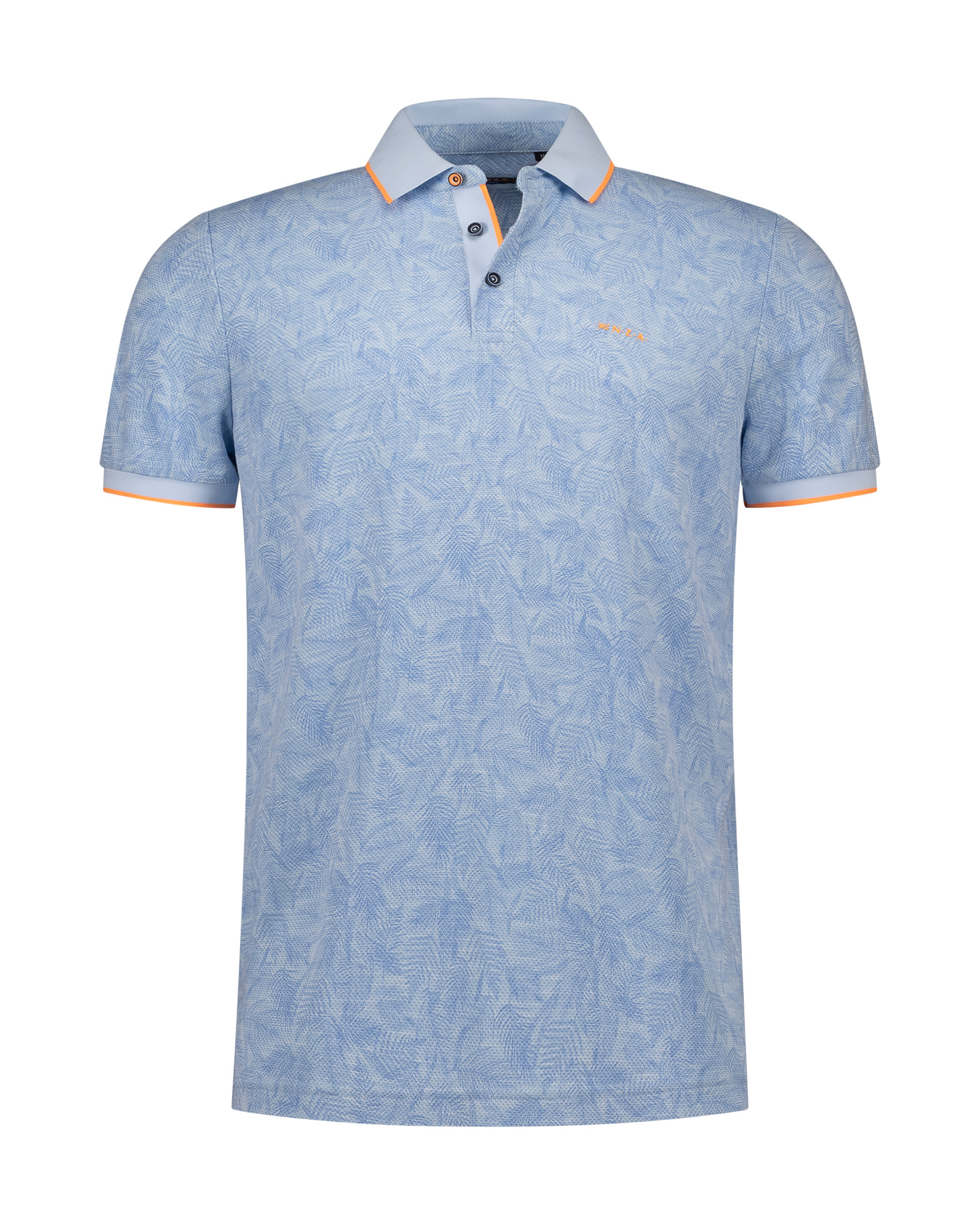 NZA New Zealand Auckland Poloshirt - light bliue