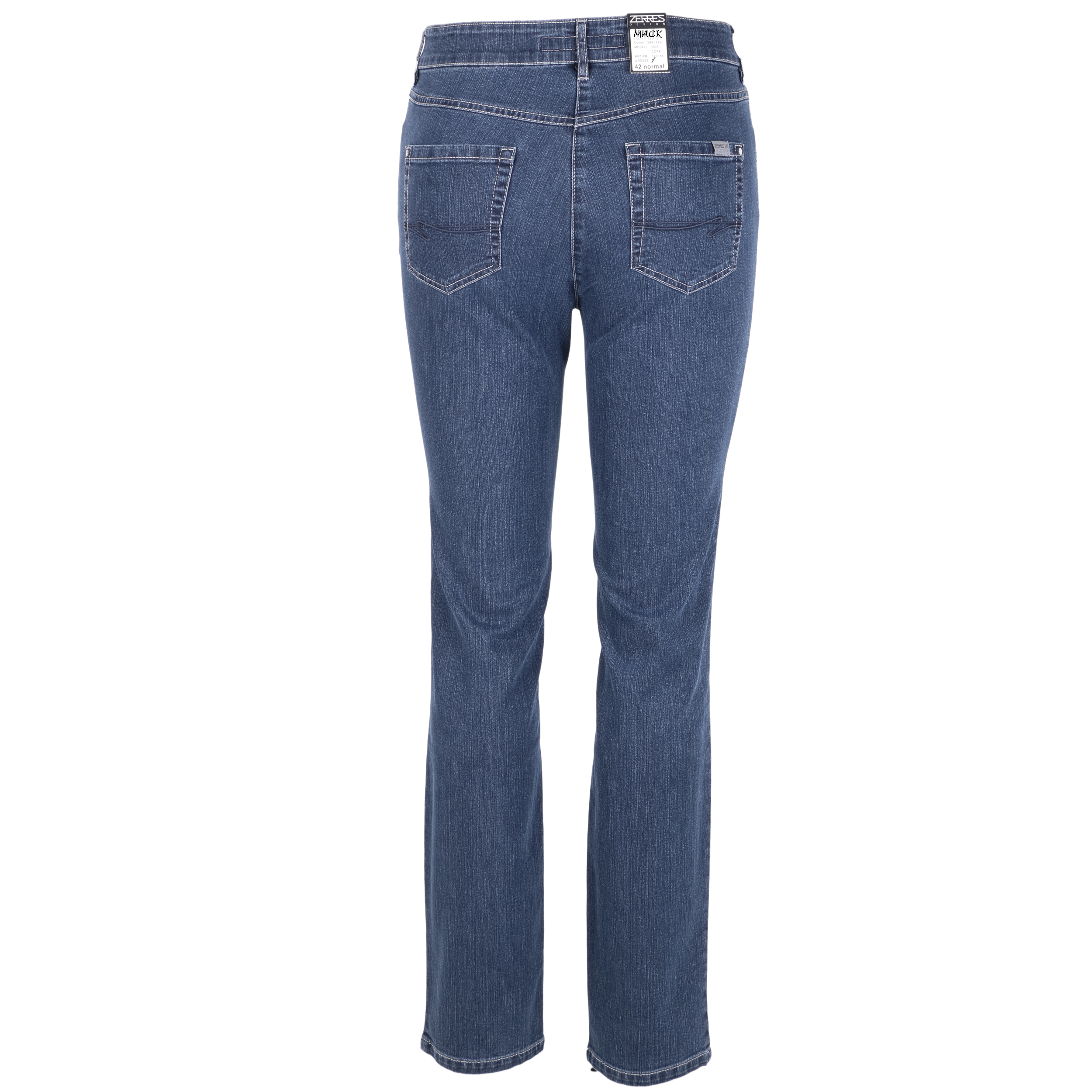 Zerres Damen Jeans Cora comfort S 40 blau