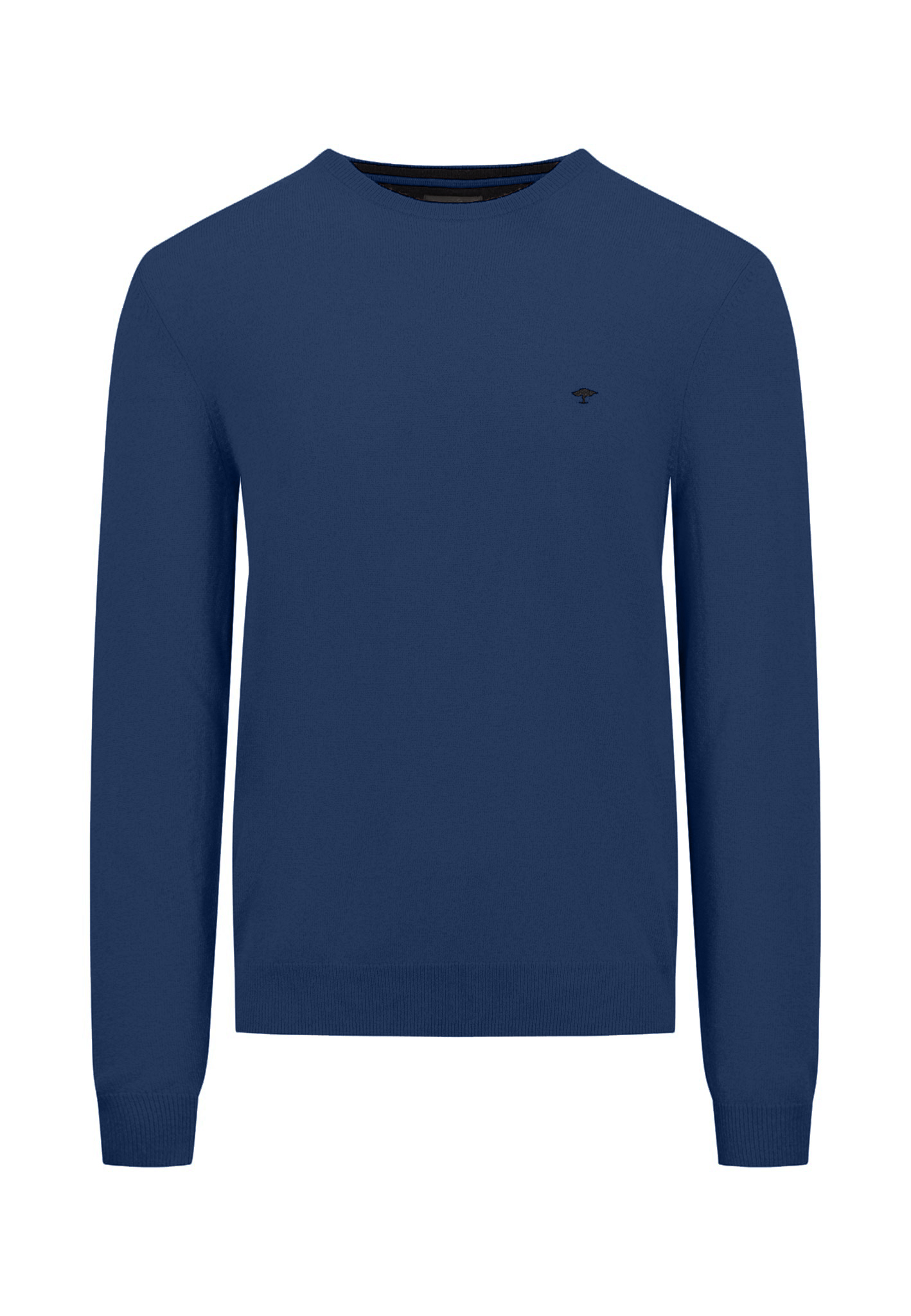 Fynch-Hatton Herren Pullover Wolle - dunkelblau