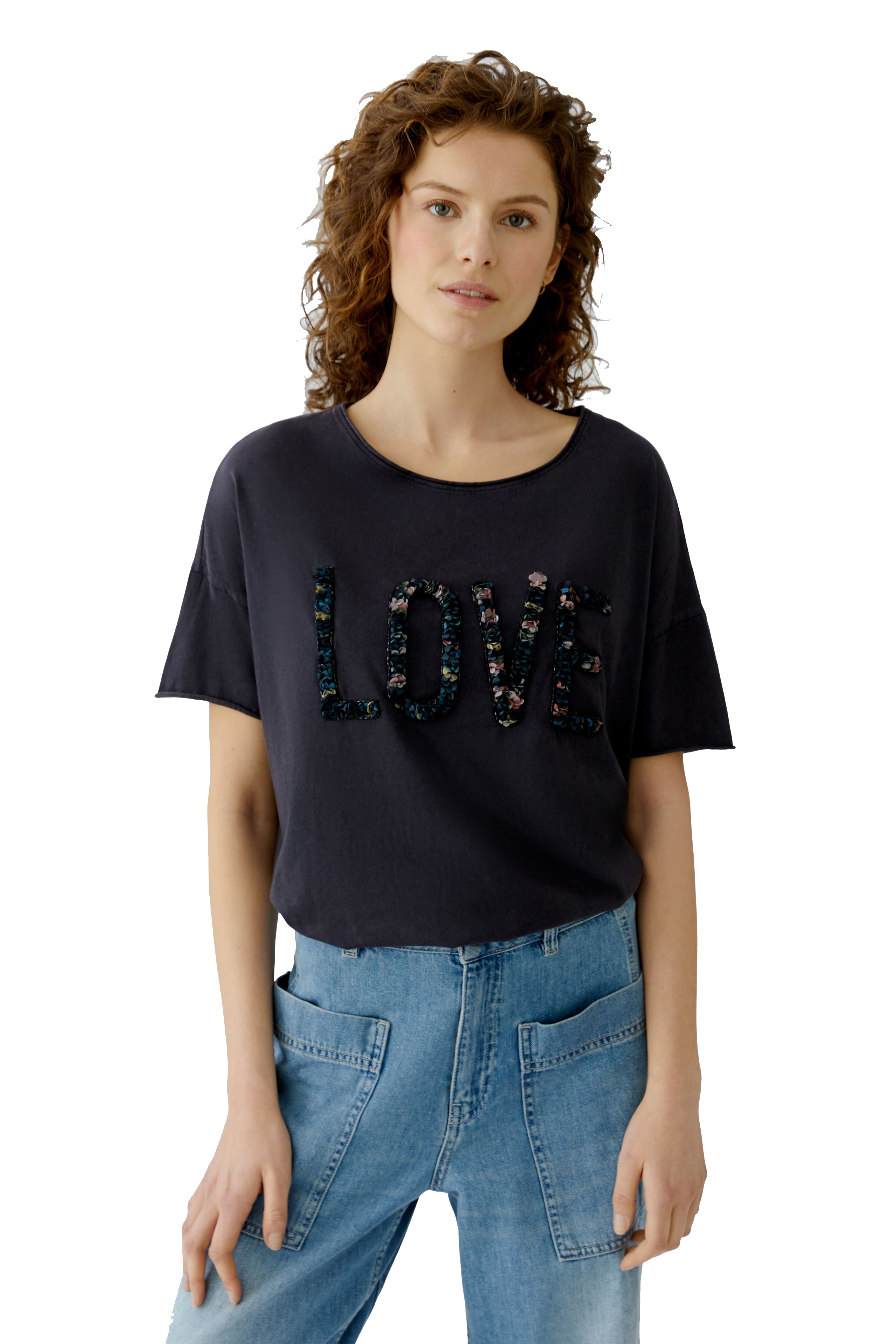 Oui cooles T-Shirt - LOVE als Band in 3D-Optik