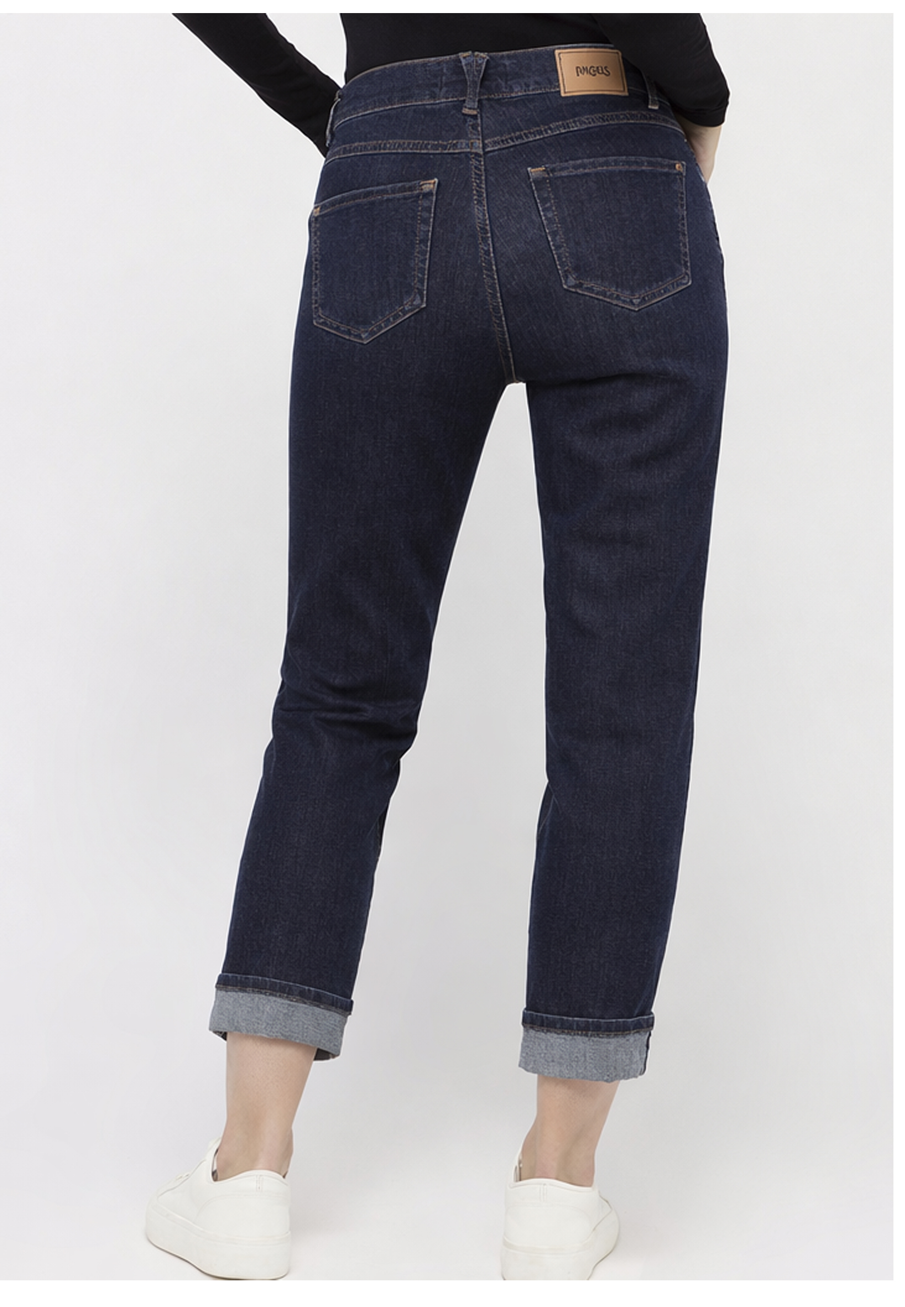 Angels Damen Jeans, Darleen Turn up, 7/8 Länge 40