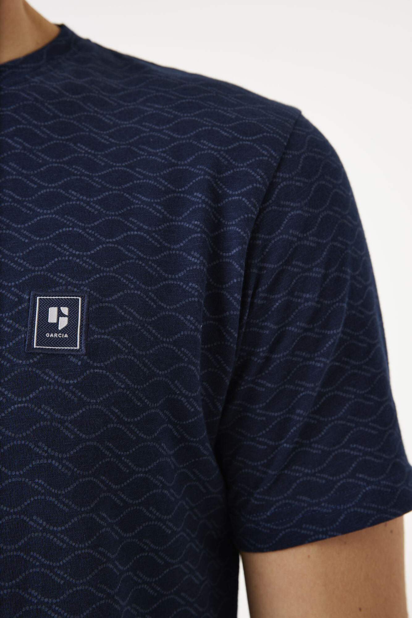 Garcia Herren T-Shirt - dunkelblau