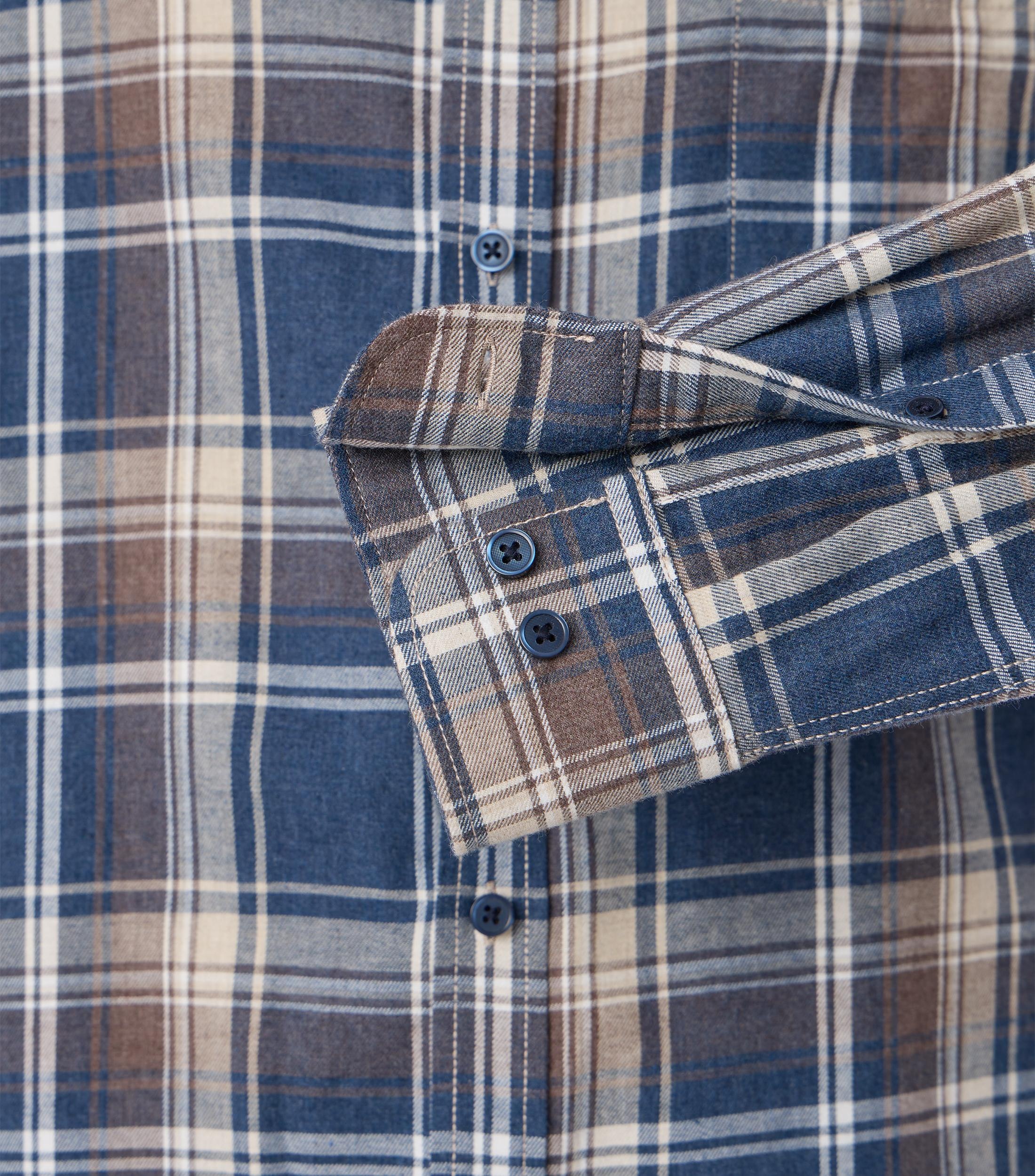 Casamoda Hemd Flanellhemd casual fit XL
