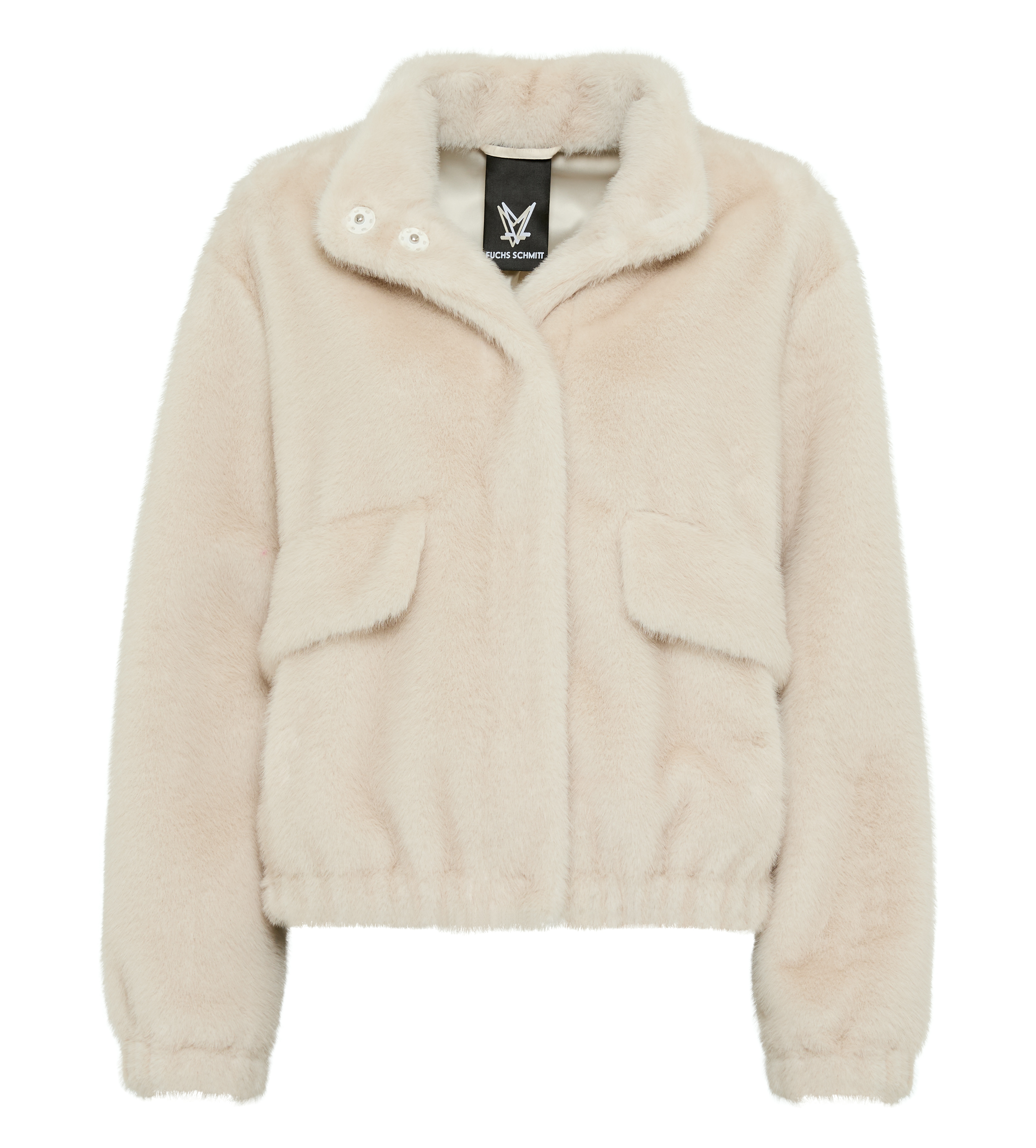 Fuchs Schmitt Kunstfell-Jacke - offwhite
