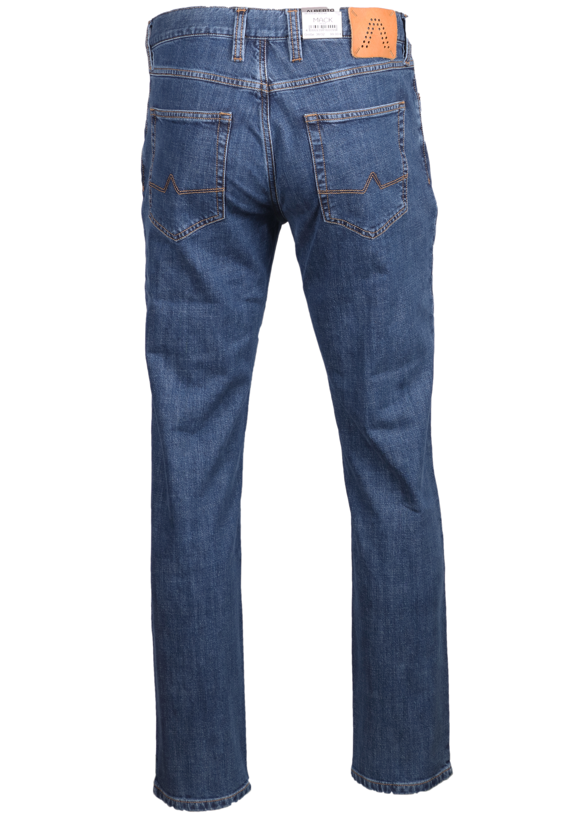 Alberto Herren Jeans Pipe regular fit - blue