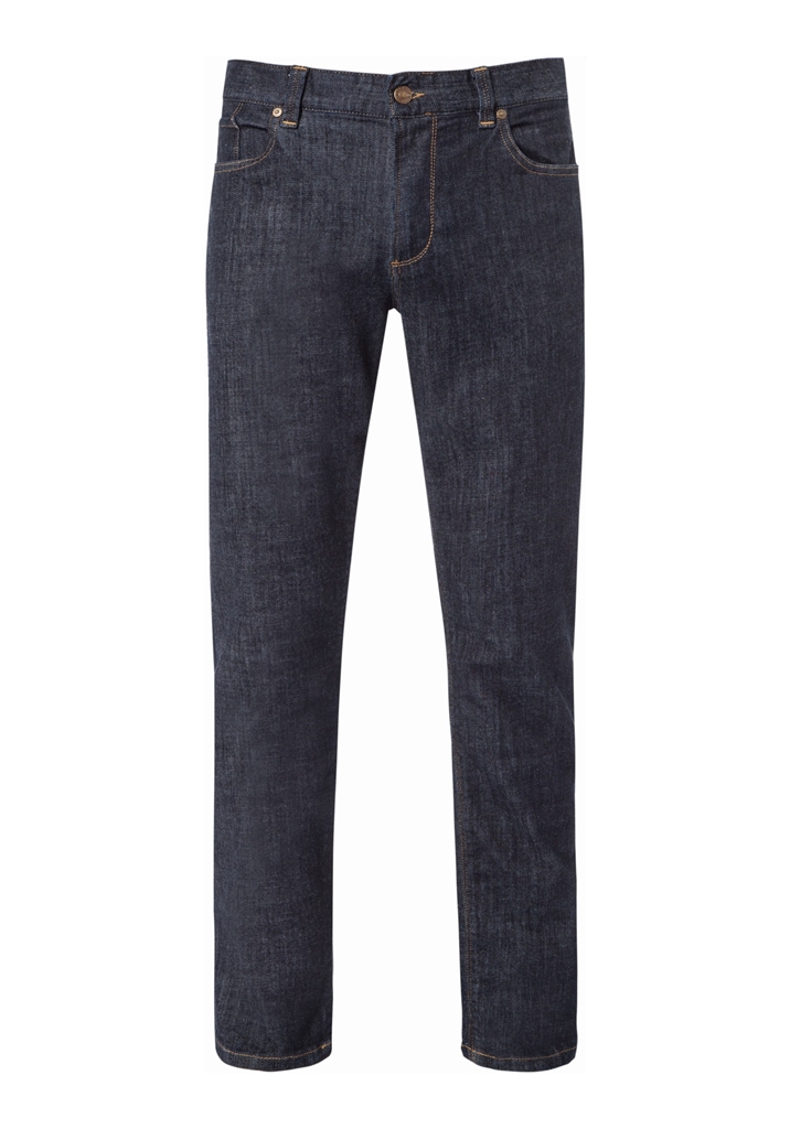 Alberto Herren Jeans Pipe authetic Denim - dunkelblau