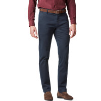 Meyer Herren Hose Dublin Denim Chino - blau