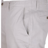 Alberto Herren Chino Hose Rob - hellgrau