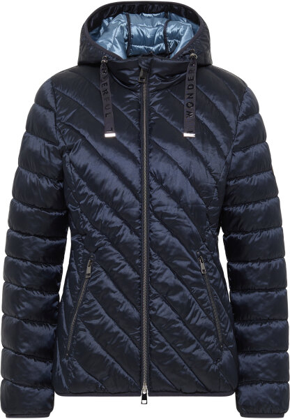 Barbara Lebek Damen Winterjacke - dunkelblau