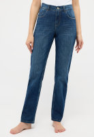 Angels Damen Jeans straight - mid blue used