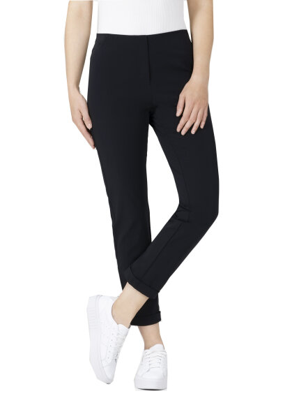 st.Ann Stehmann Hose Sylvia Croped Pant - schwarz