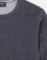 Olymp Herren Pullover Baumwolle - anthrazit